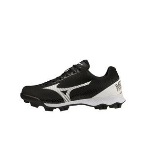 Mizuno Wave Finch LightRevo "Black/White" Grade School Girls' Softball Cleat