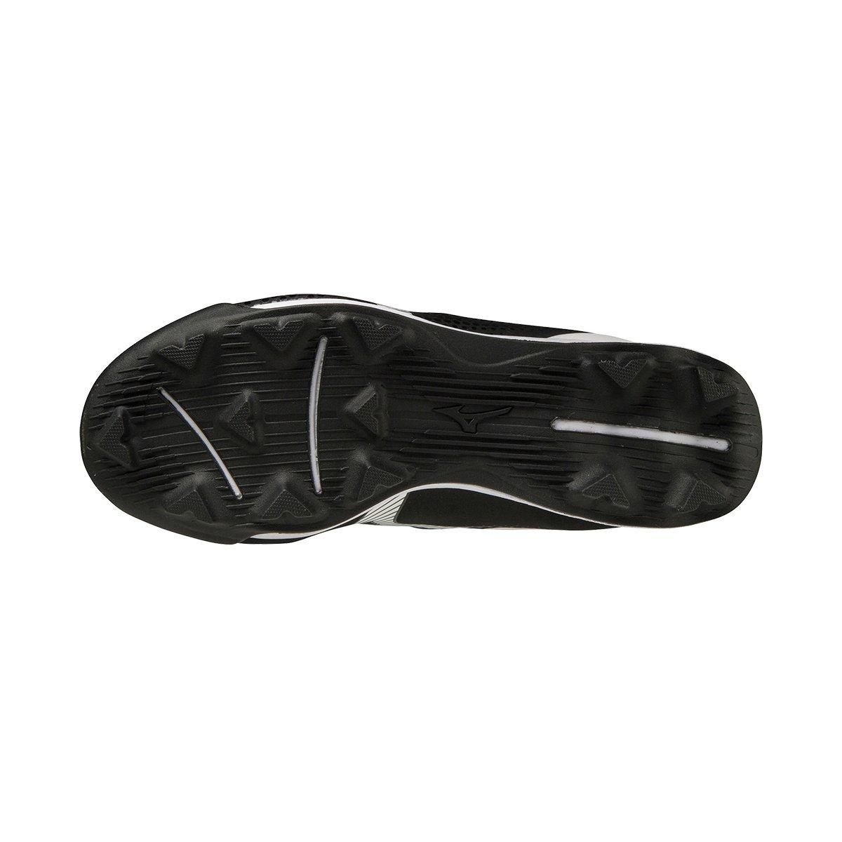 Mizuno Wave Finch LightRevo  Grade School Girls' "Black/White" Softball Cleat