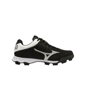 Mizuno Wave Finch LightRevo "Black/White" Grade School Girls' Softball Cleat