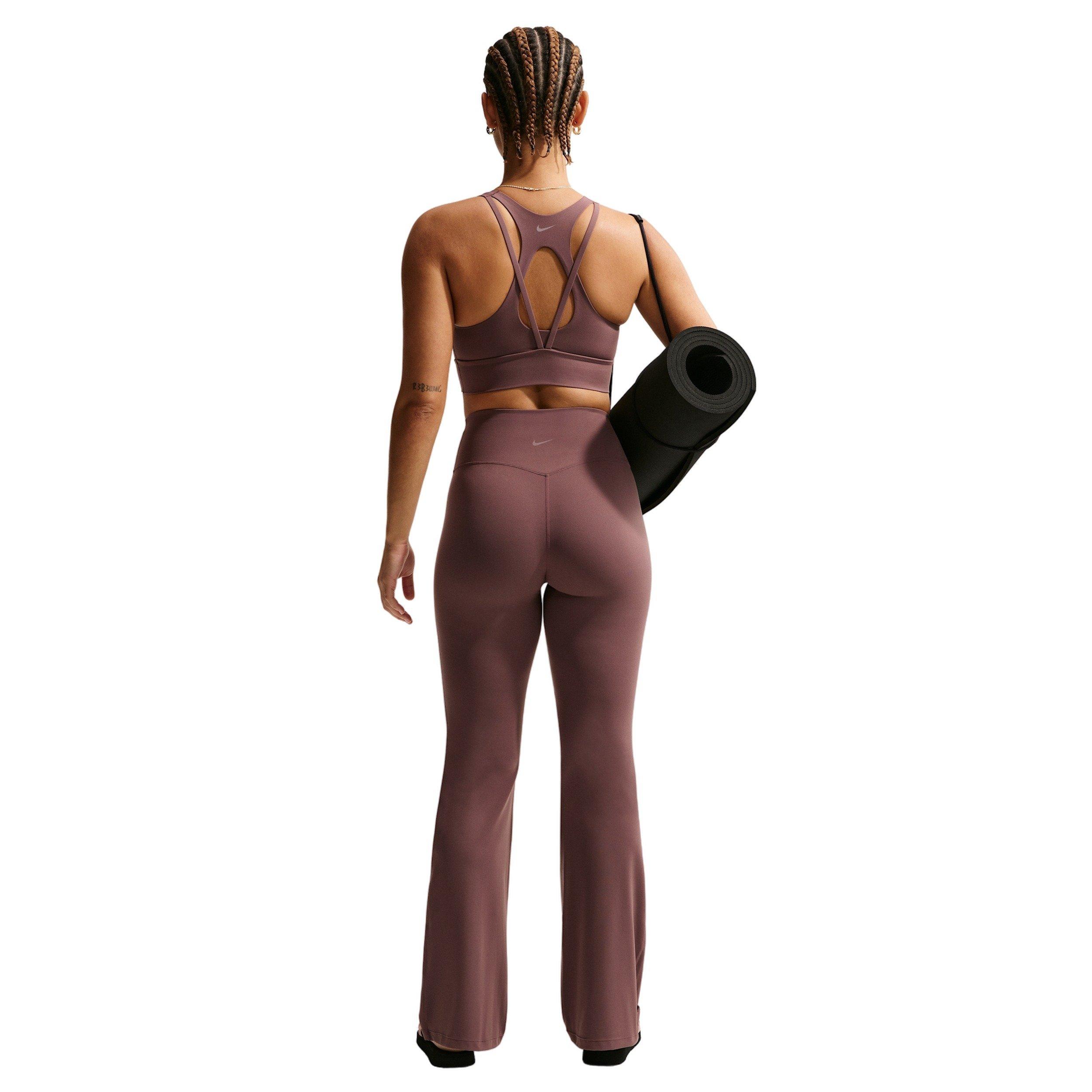 Nike Women's Zenvy Light-Support Padded Longline Sports Bra - Tattoo Purple - TATTOO PURPLE Thumbnail View 5