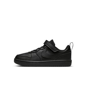 Nike Court Borough Low Recraft "Black/Black/Black" Preschool Boys' Shoe