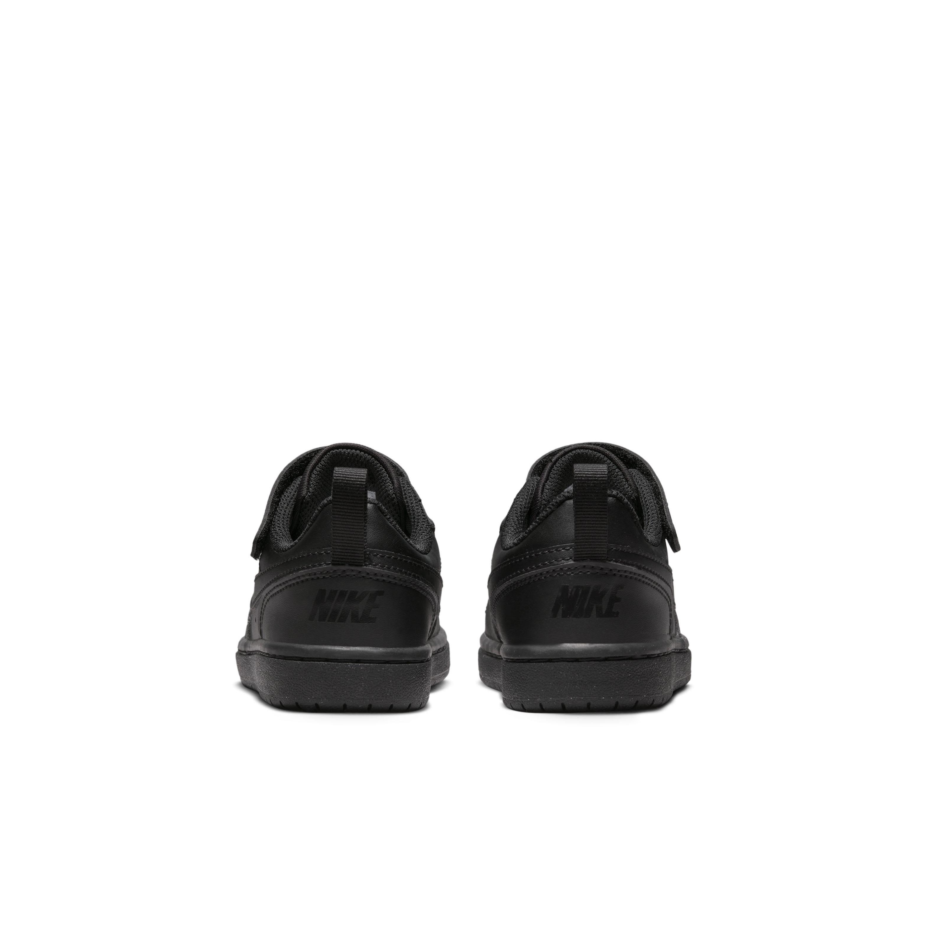 Nike Court Borough Low Recraft Preschool Boys' "Black/Black/Black" Shoe