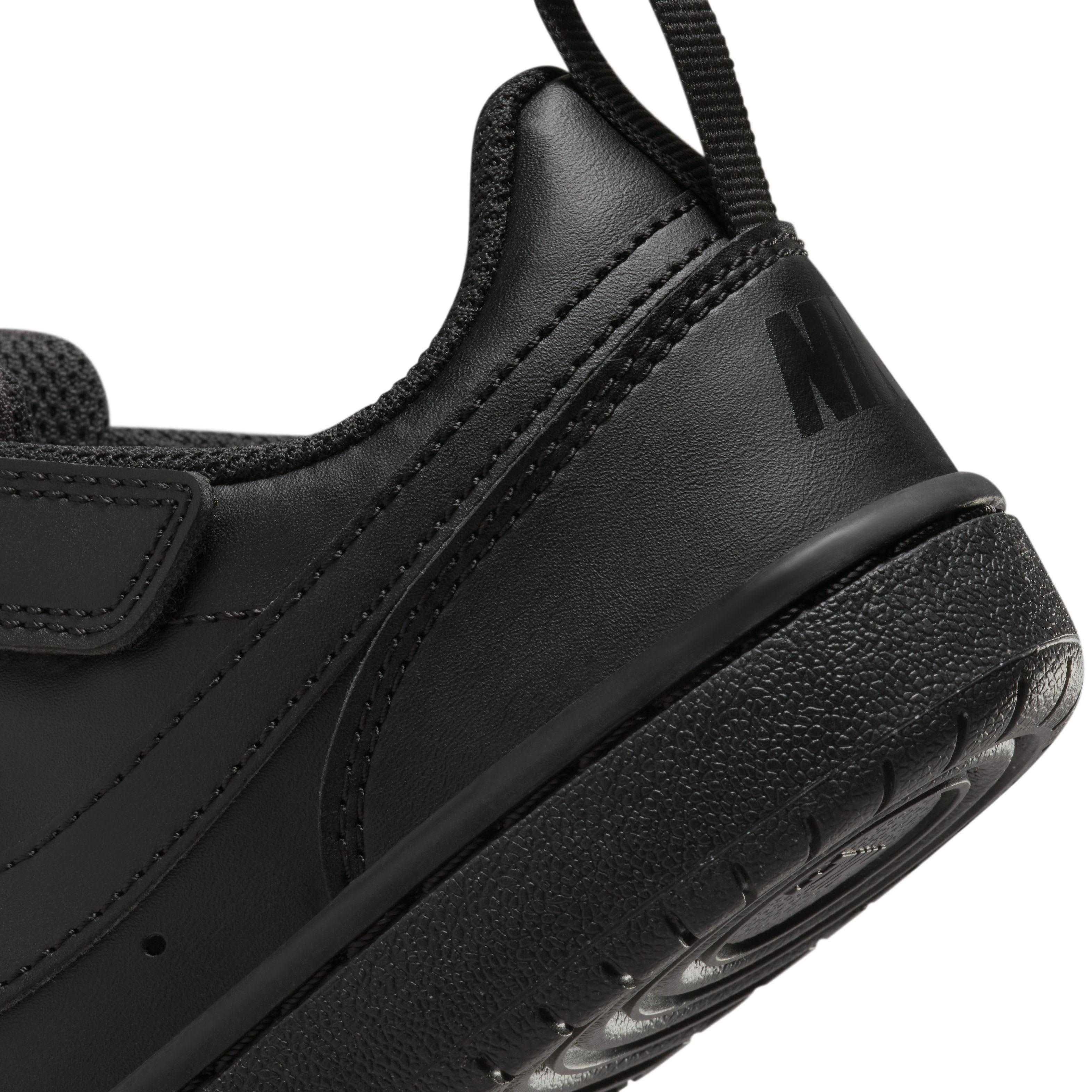 Nike Court Borough Low Recraft Preschool Boys' "Black/Black/Black" Shoe