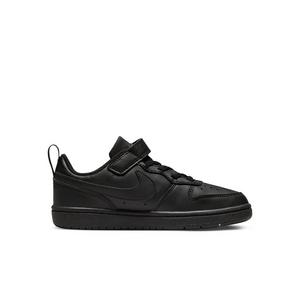 Nike Court Borough Low Recraft "Black/Black/Black" Preschool Boys' Shoe
