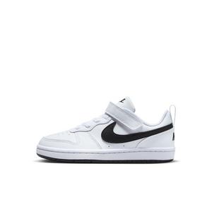 Nike Court Borough Low Recraft "White/Black" Preschool Boys' Shoe