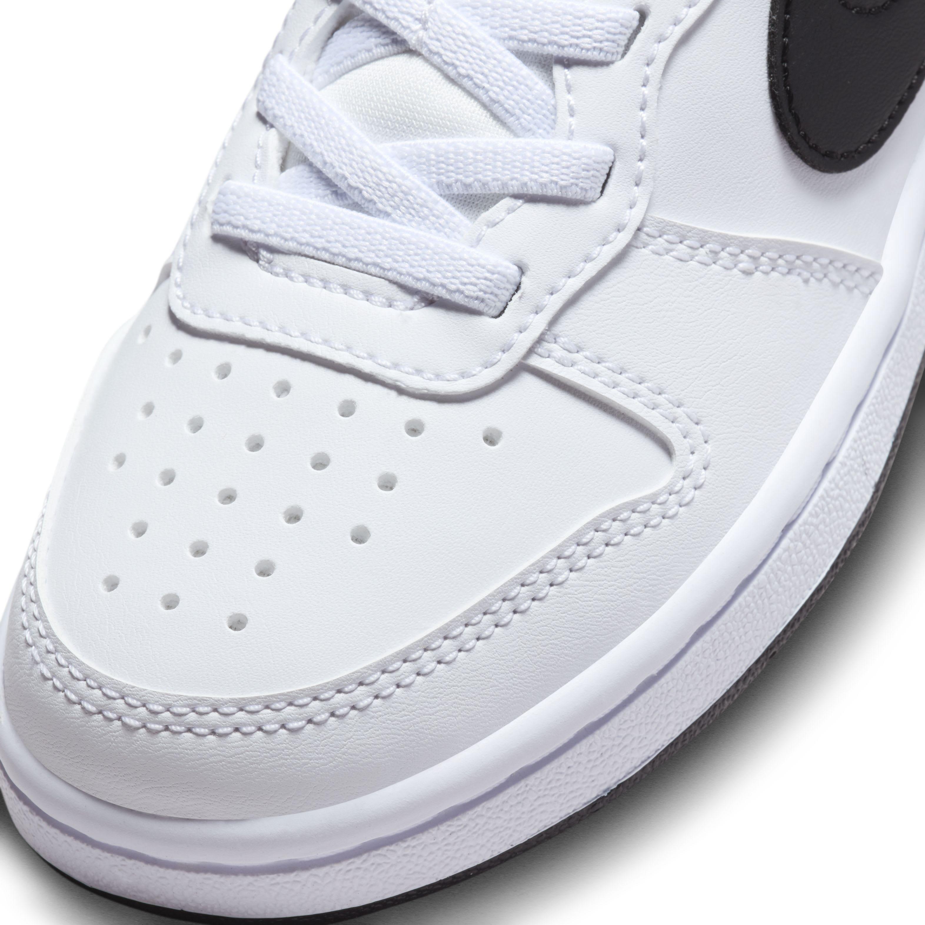 Nike Court Borough Low Recraft Preschool Boys' "White/Black" Shoe