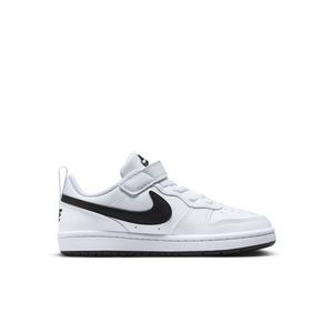 Nike Court Borough Low Recraft "White/Black" Preschool Boys' Shoe