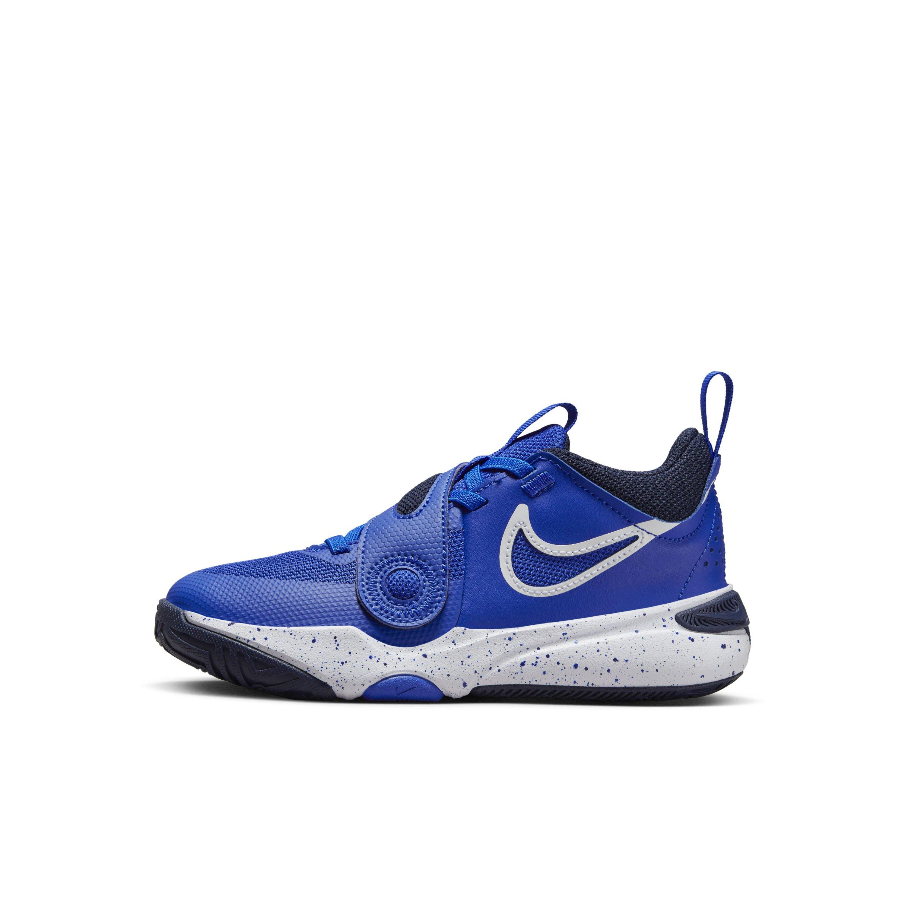 Nike Team Hustle D 11 Preschool Boys' "Hyper Royal/Obsidian/White/White" Basketball Shoe