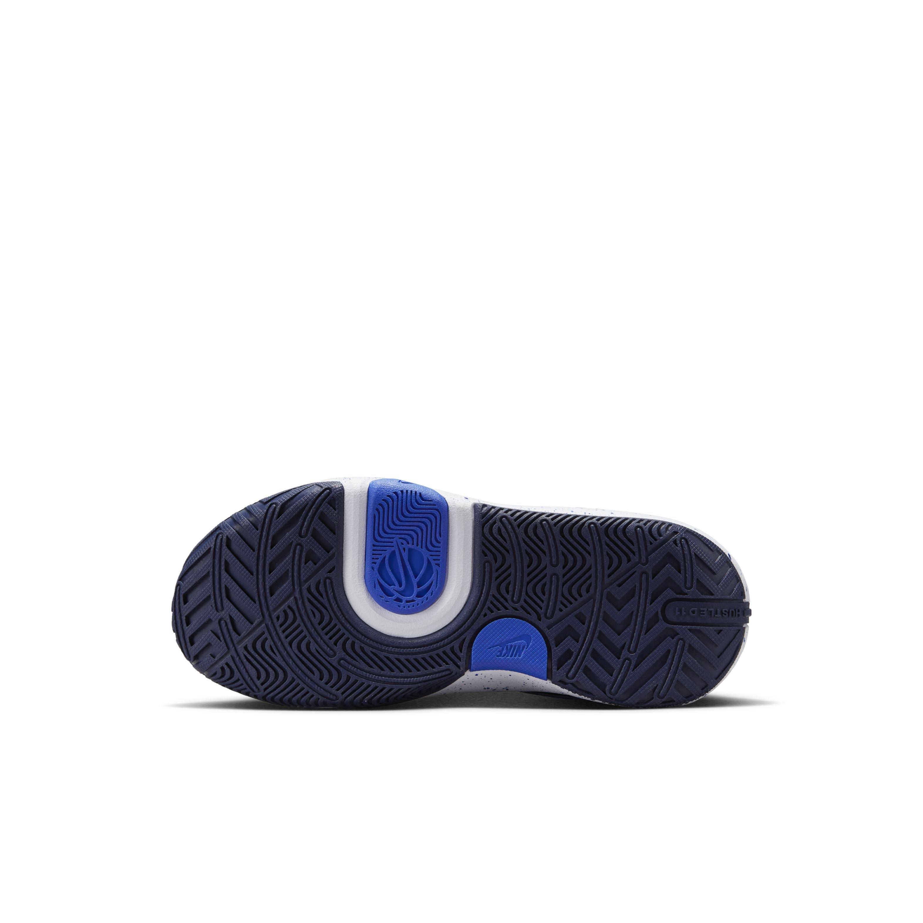 Nike Team Hustle D 11 Preschool Boys' "Hyper Royal/Obsidian/White/White" Basketball Shoe