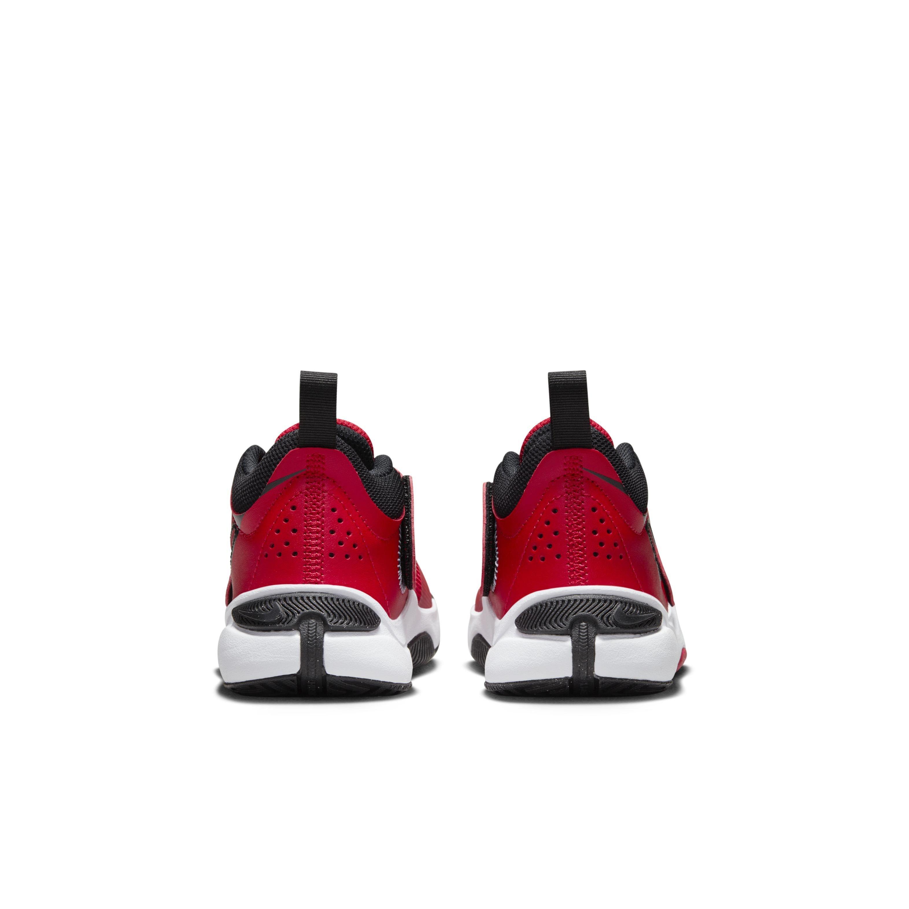 Nike Team Hustle D 11 Preschool Boys' "Red/Black/White" Basketball Shoe