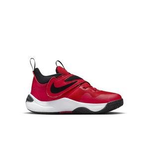 Nike Team Hustle D 11 "Red/Black/White" Preschool Boys' Basketball Shoe
