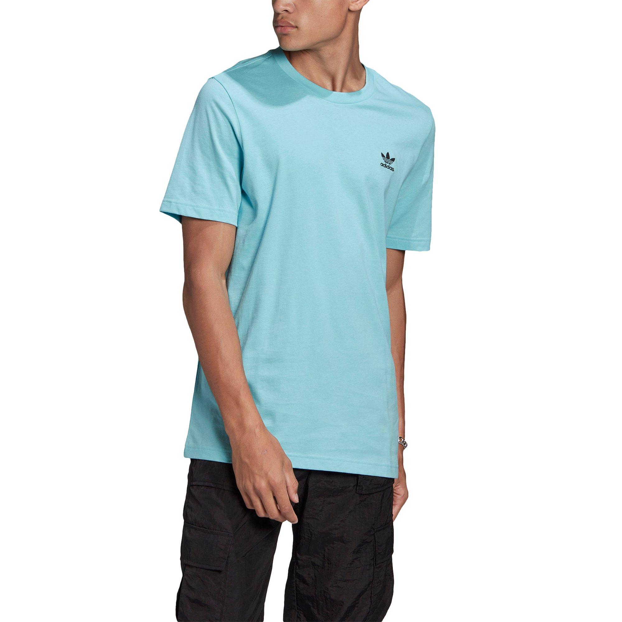 adidas light blue top