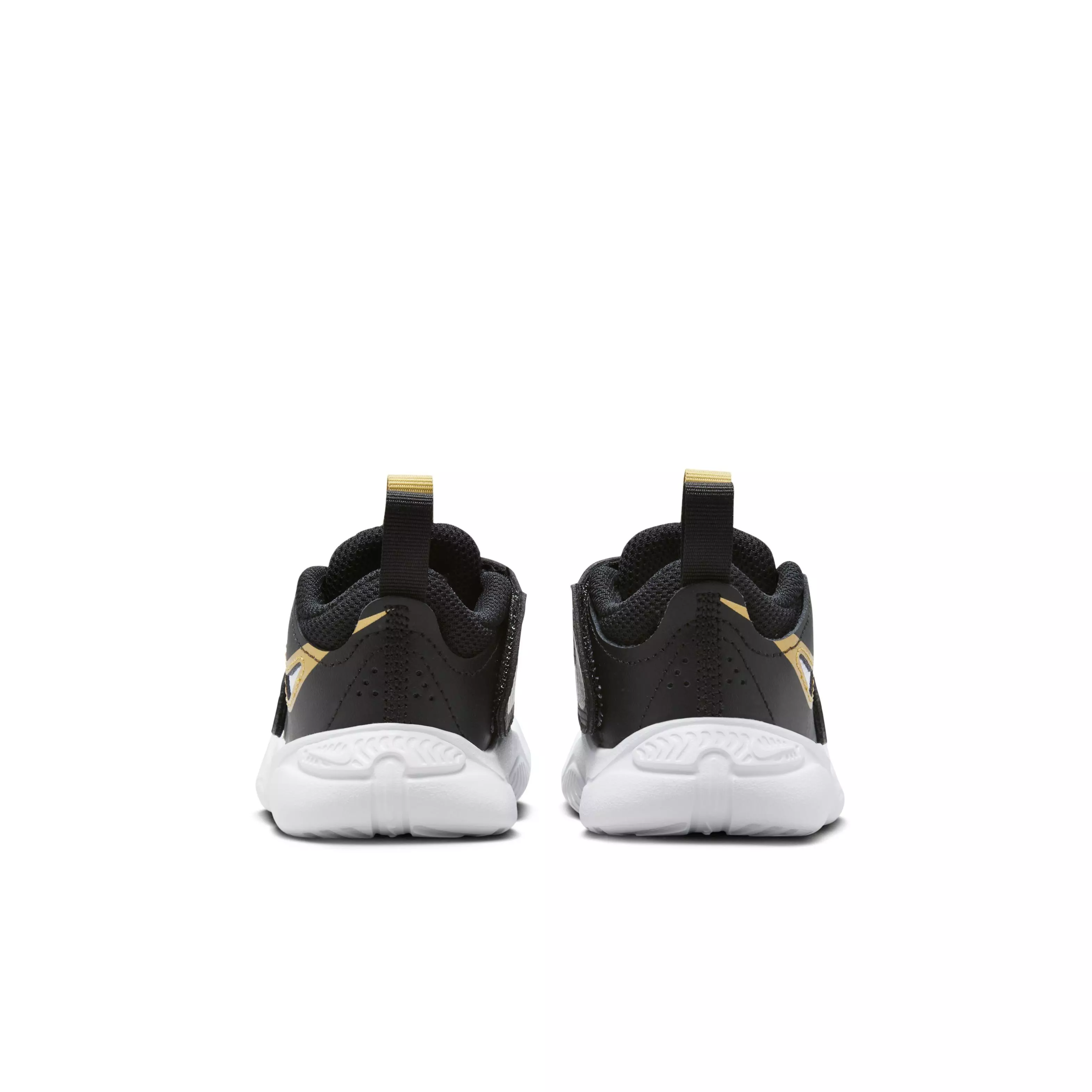 Nike Team Hustle D 11 "Black/Anthracite/Gold" Infant Boys' Basketball Shoe - BLACK/ANTHRACITE/GOLD