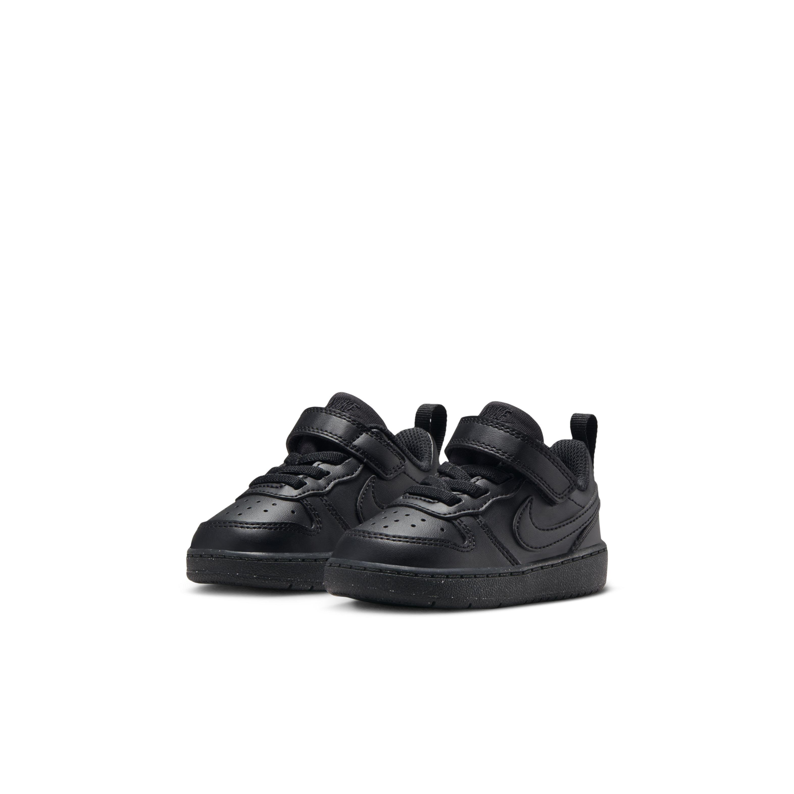 Nike Court Borough Low Recraft Infant Boys' "Black/Black/Black" Shoe