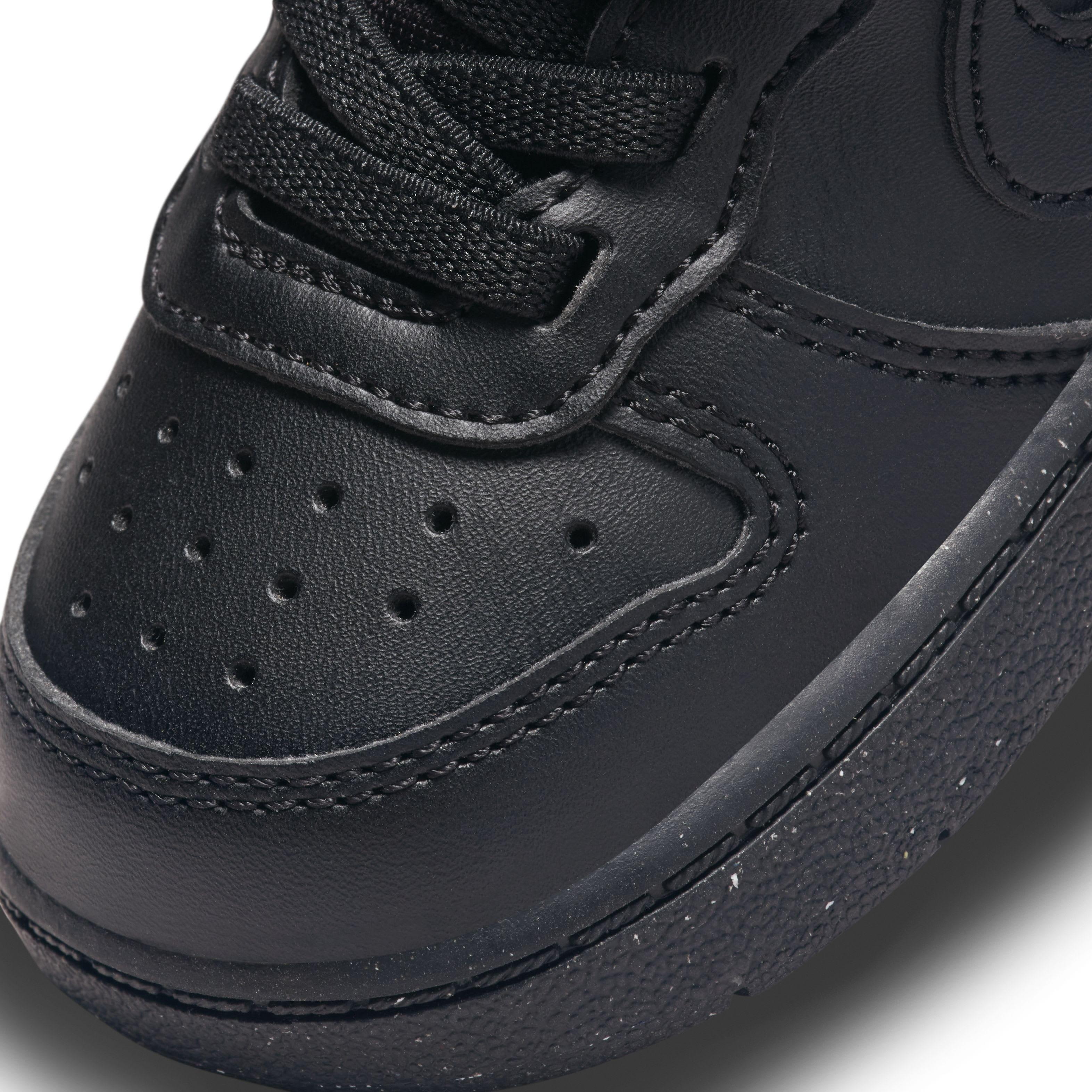 Nike Court Borough Low Recraft Infant Boys' "Black/Black/Black" Shoe