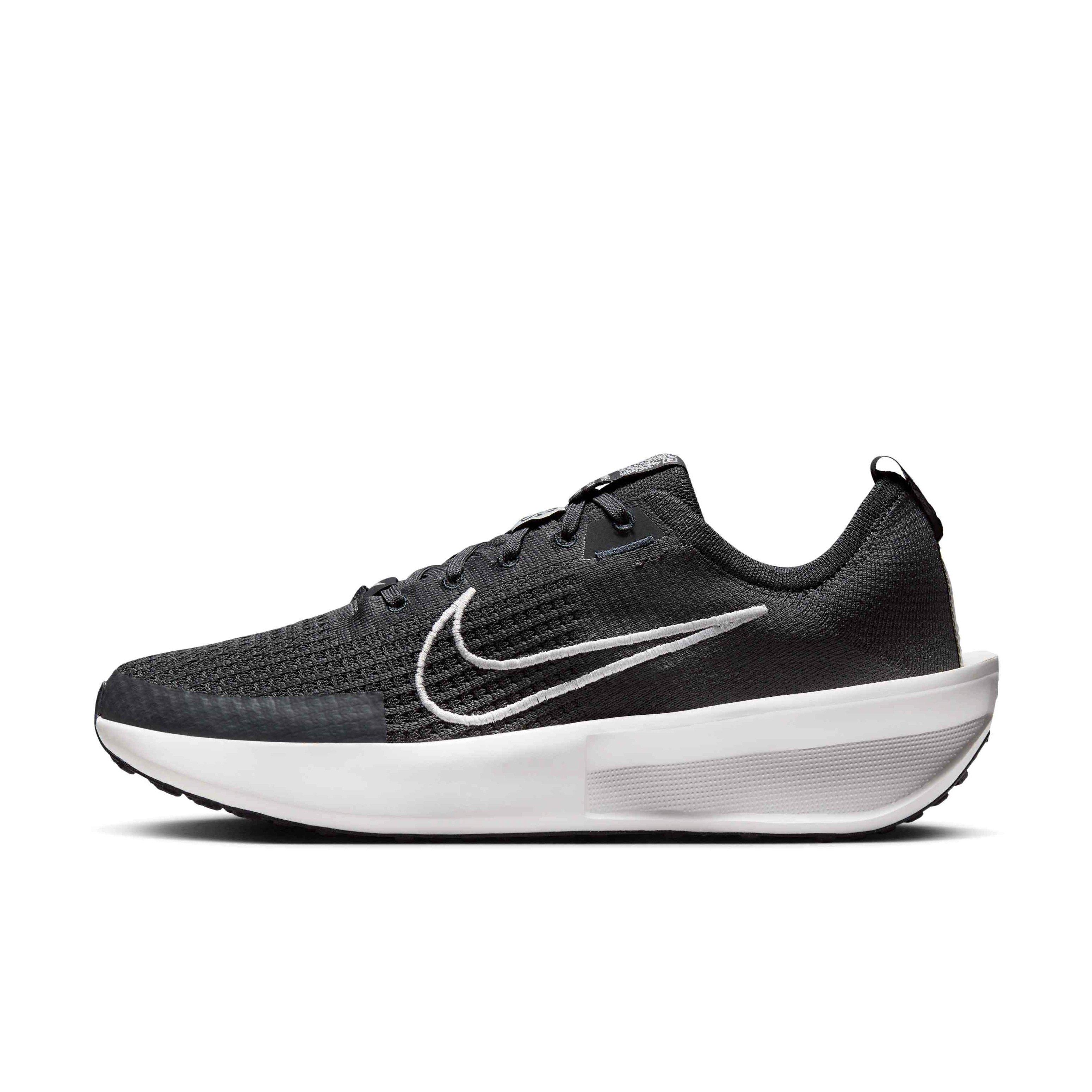 Nike Interact Run "Anthracite/Black/Vast Grey" Men's Running Shoe - GREY/BLACK/WHITE Thumbnail View 2