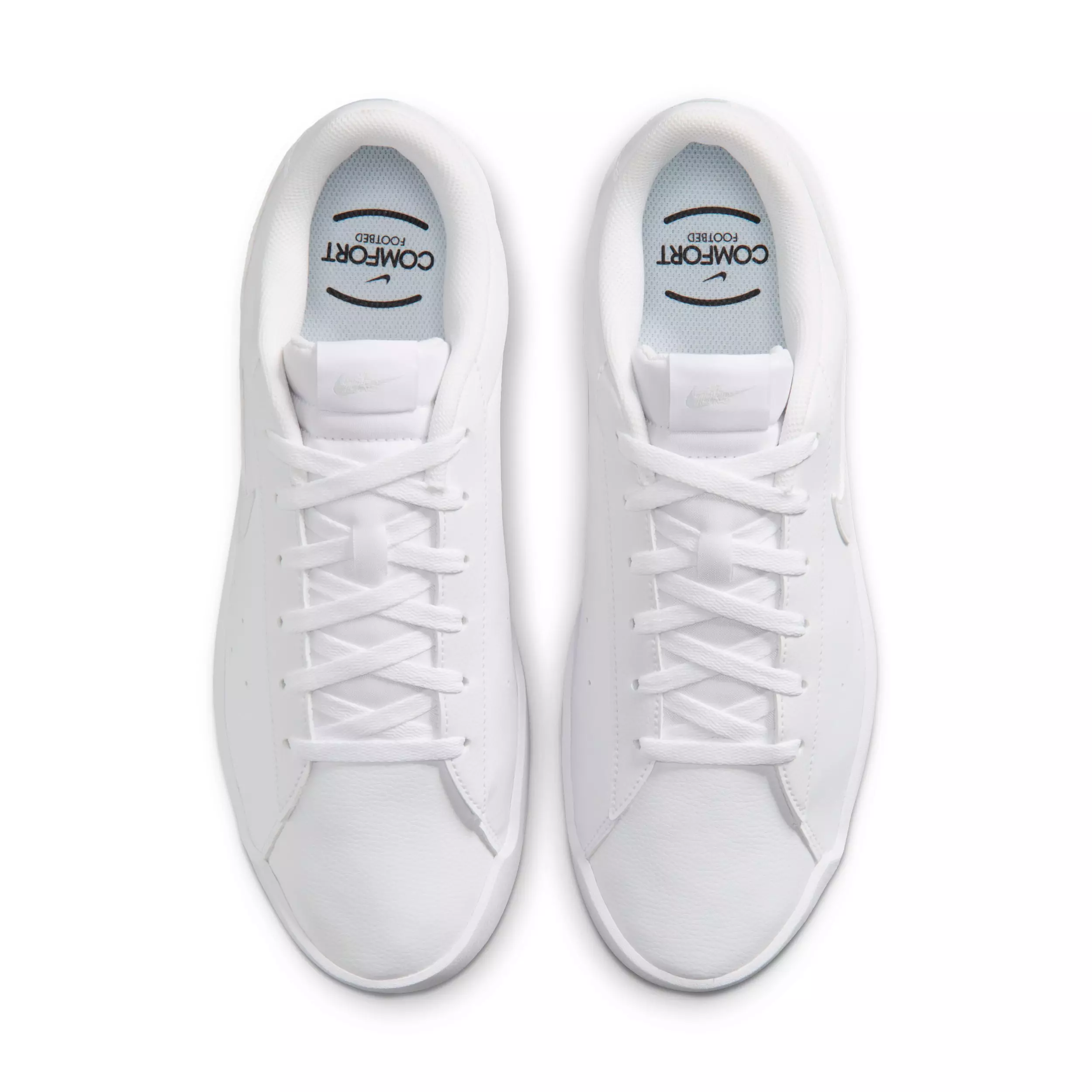 Nike Court Heritage SL "White/White/White" Men's Shoe - WHITE/WHITE/WHITE