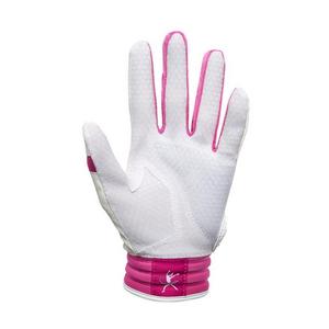 Mizuno Finch Youth Softball Padded Batting Gloves