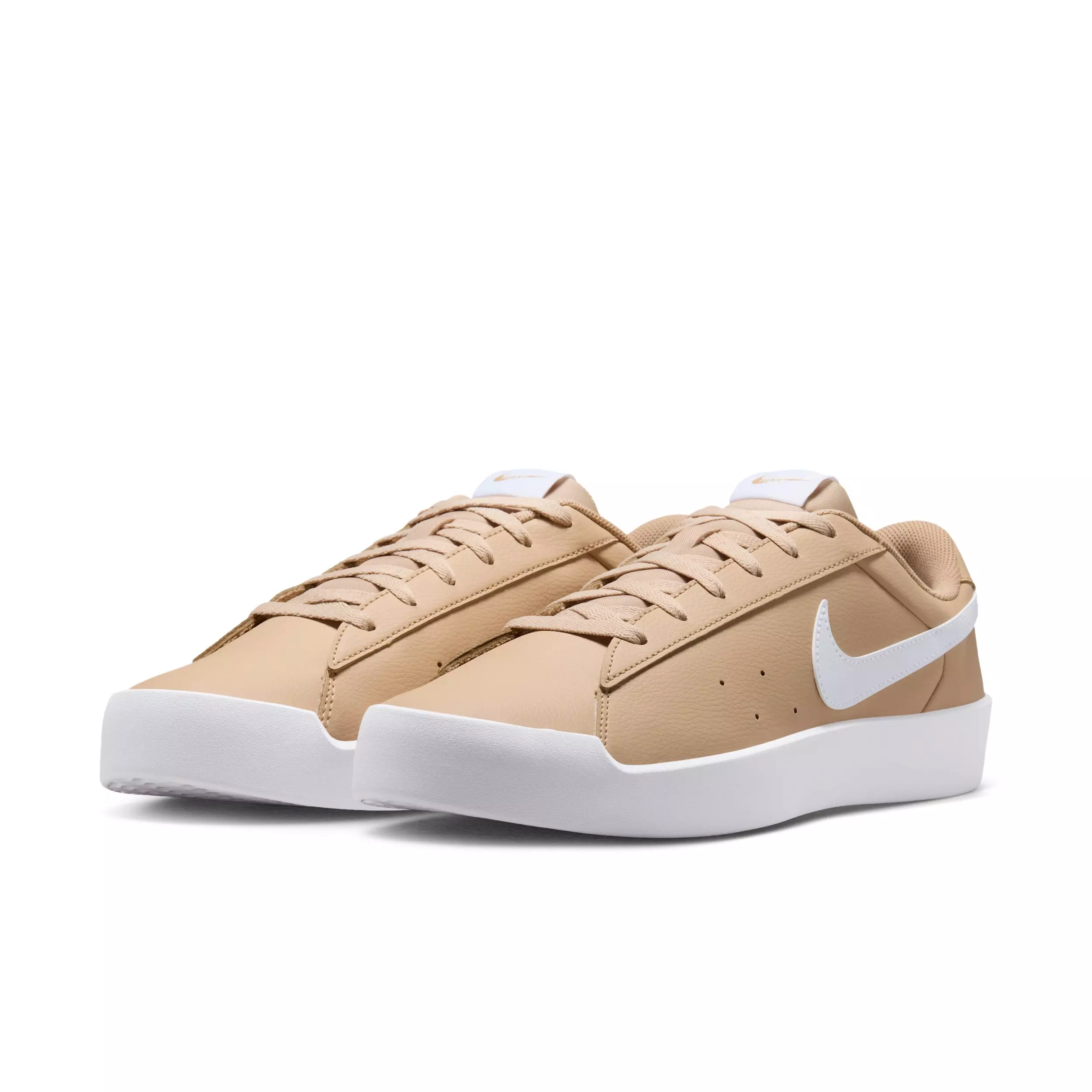 Nike Court Heritage SL "Linen/White/White" Men's Shoe - LINEN/WHITE/WHITE