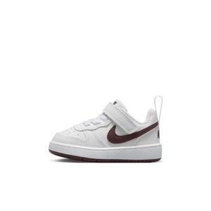 Nike Court Borough Low Recraft "White/Burgundy Crush" Infant Boys' Shoe