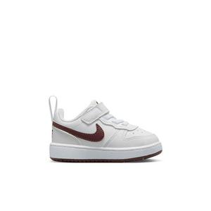 Nike Court Borough Low Recraft "White/Burgundy Crush" Infant Boys' Shoe
