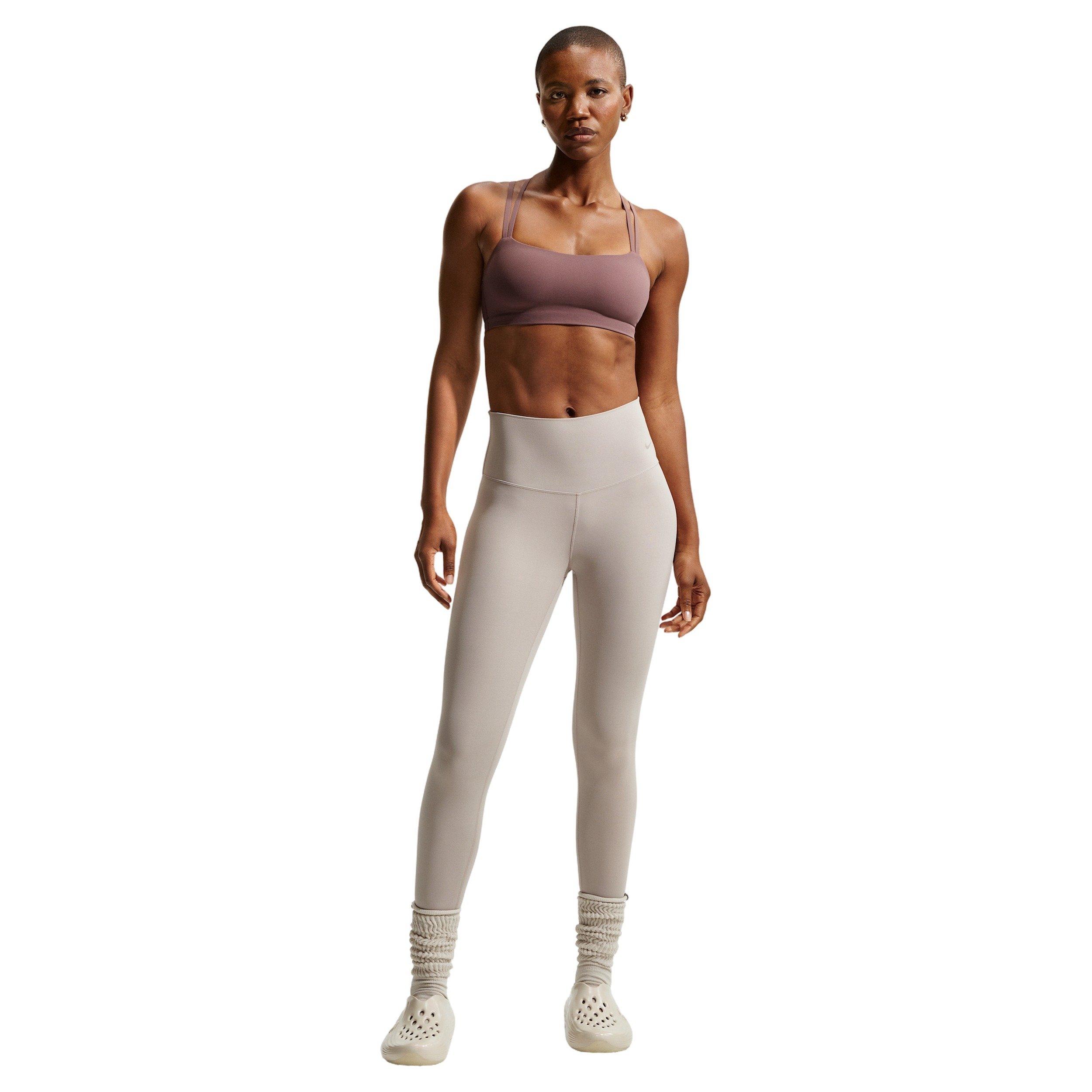 Nike Women's Zenvy Strappy Light-Support Padded Sports Bra - Tattoo Purple - TATTOO PURPLE Thumbnail View 4