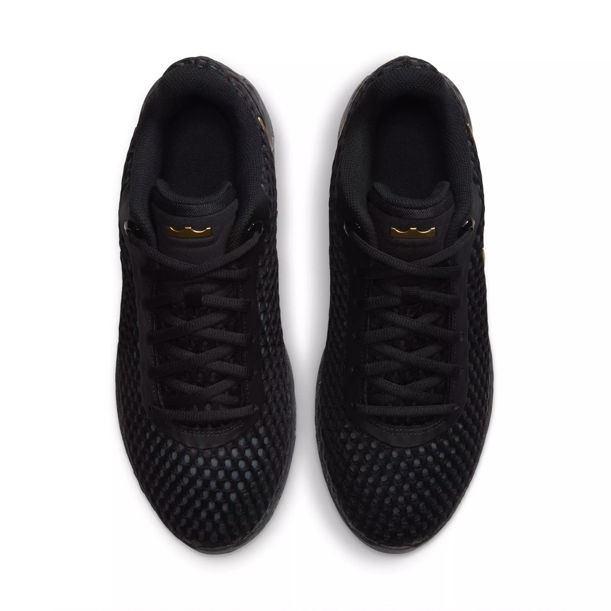 Nike LeBron Witness X "Black/Black/Iron Grey/Metallic Gold" Men's Basketball Shoe - BLACK/BLACK/GREY/GOLD
