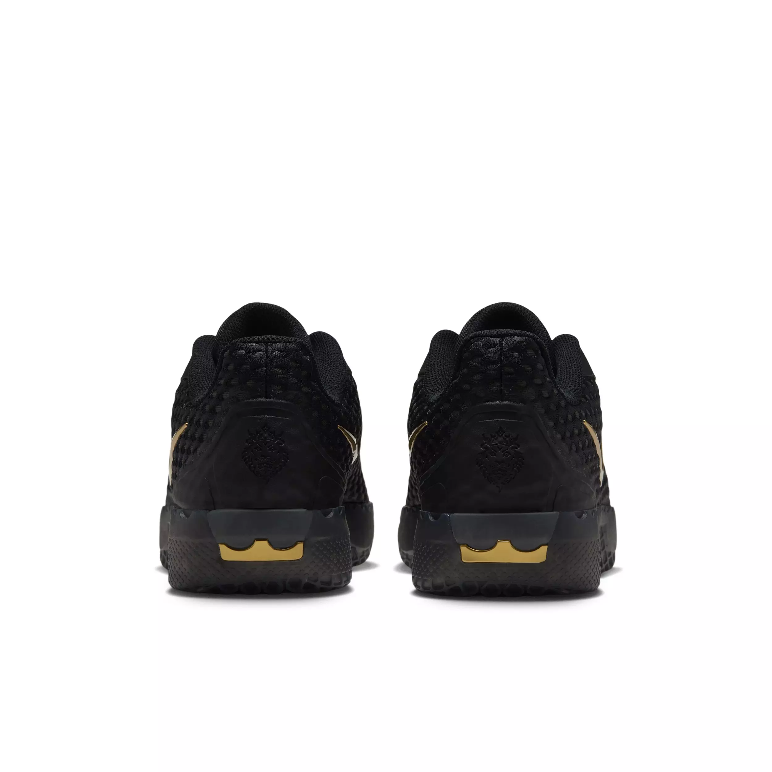 Nike LeBron Witness X "Black/Black/Iron Grey/Metallic Gold" Men's Basketball Shoe - BLACK/BLACK/GREY/GOLD