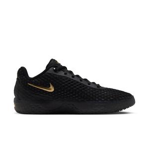 Nike LeBron Witness X "Black/Black/Iron Grey/Metallic Gold" Men's Basketball Shoe - BLACK/BLACK/GREY/GOLD