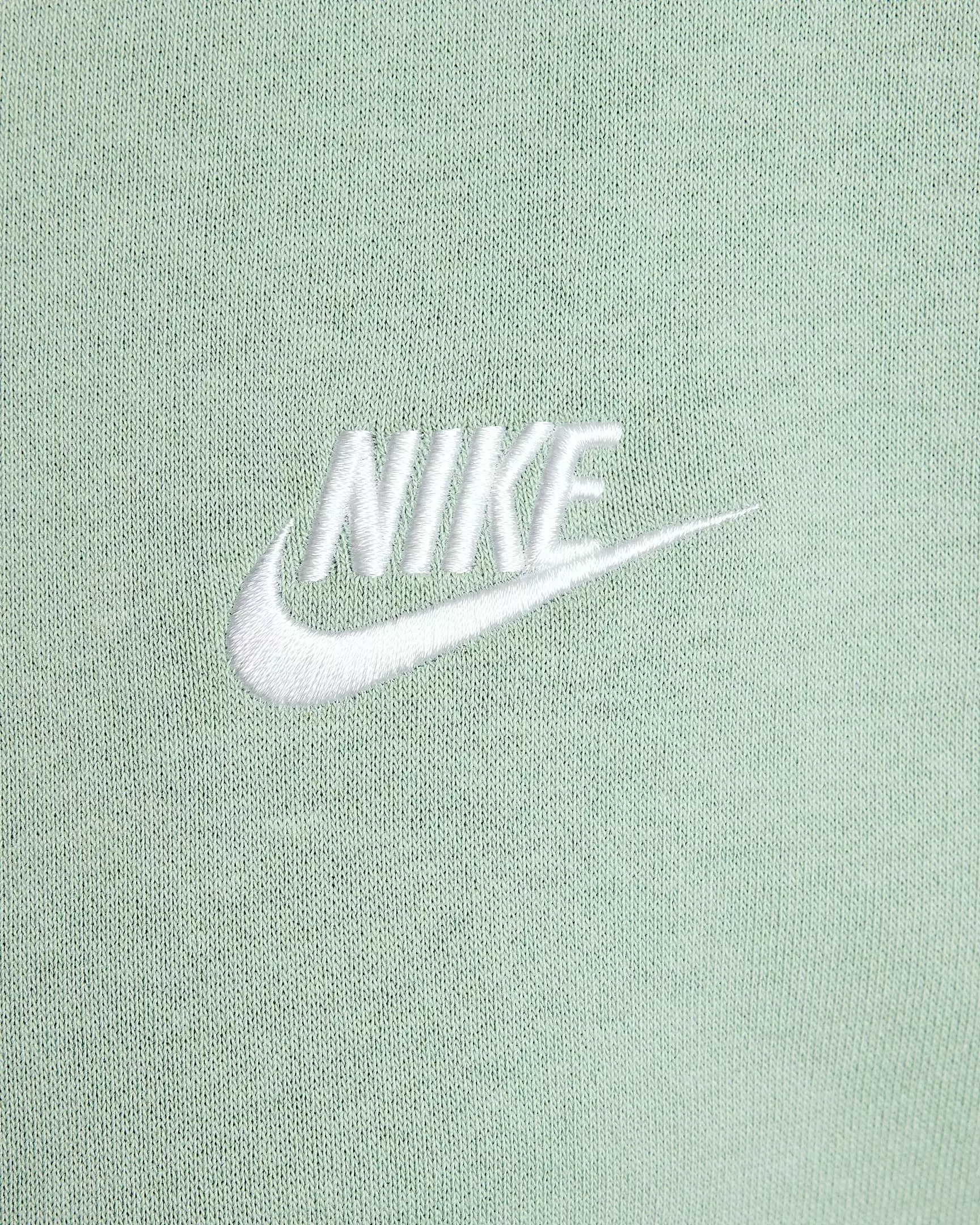 Nike Big Girls' Sportswear Club Fleece Oversized Crew LBR Sweatshirt - STEAM GREEN