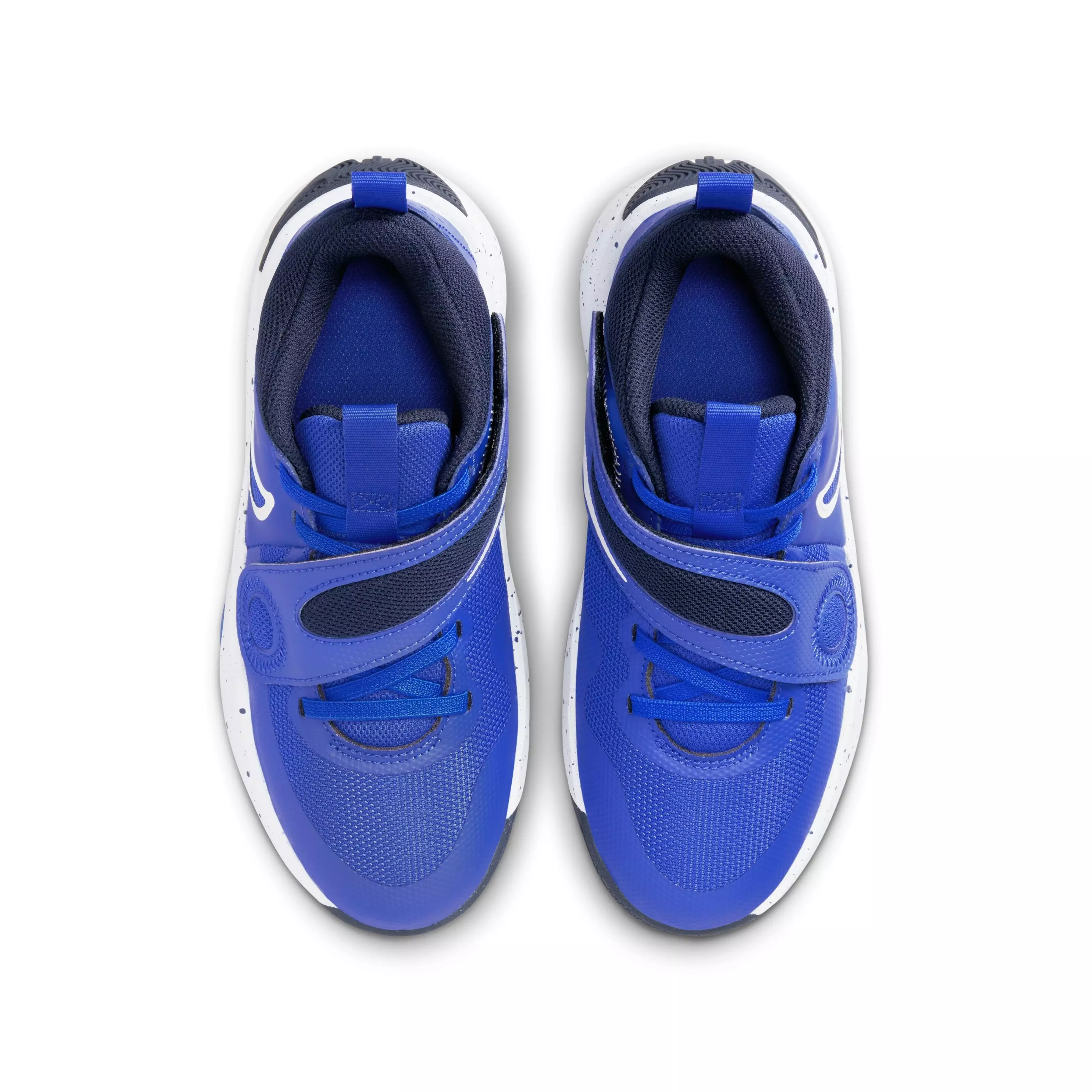 Nike Team Hustle D 11 "Hyper Royal/Obsidian/White/White" Grade School Boys' Basketball Shoe - ROYAL/OBSIDIAN/WHITE/WHITE