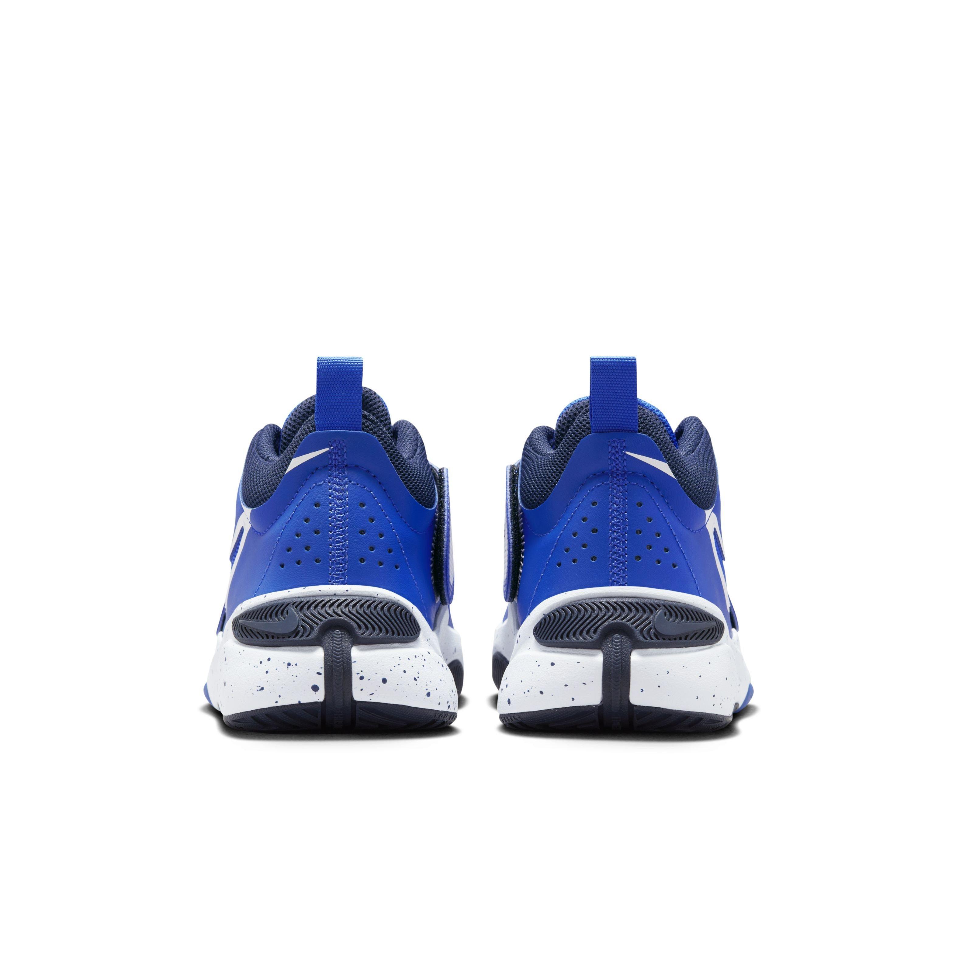 Nike Team Hustle D 11 Grade School Boys' "Hyper Royal/Obsidian/White/White" Basketball Shoe