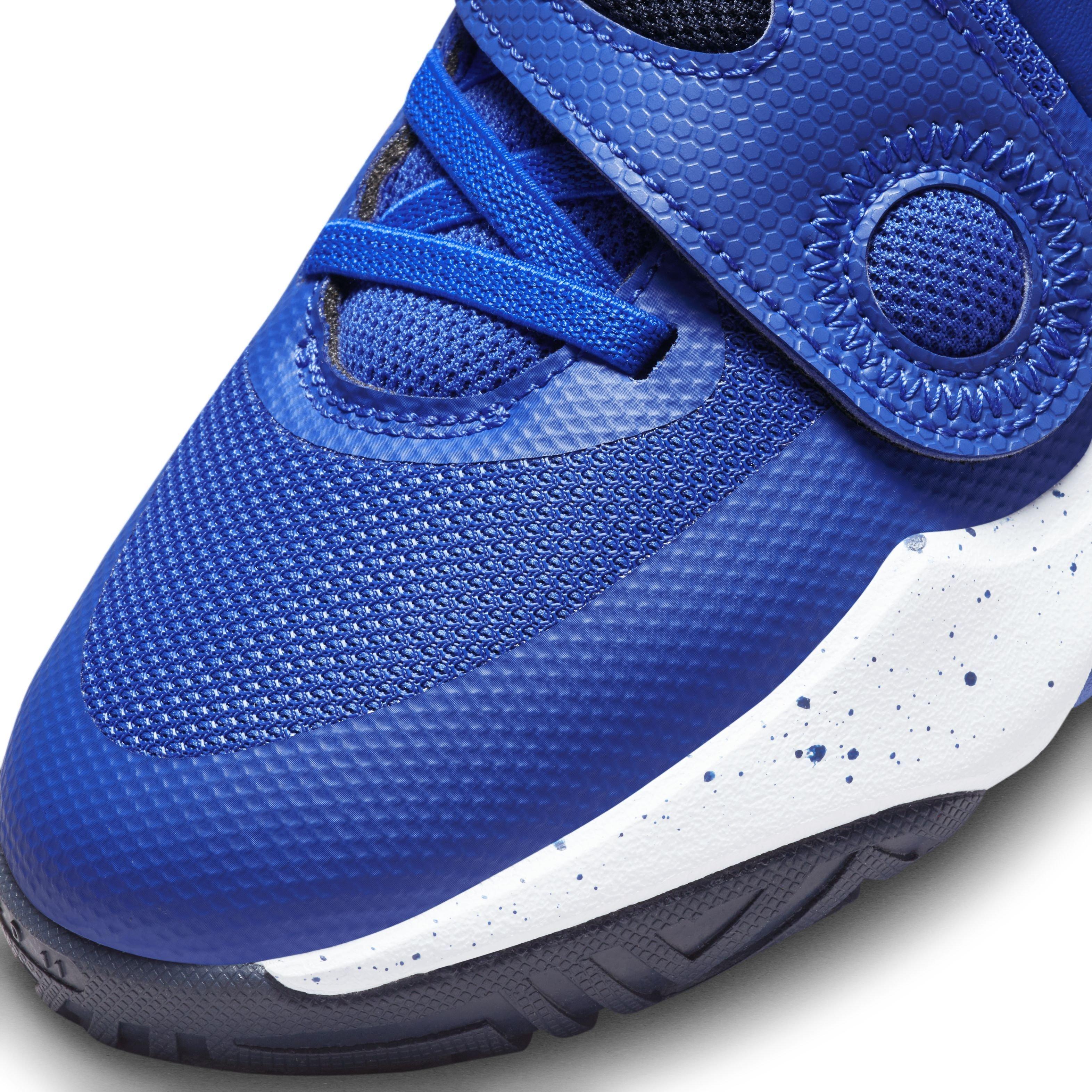 Nike Team Hustle D 11 Grade School Boys' "Hyper Royal/Obsidian/White/White" Basketball Shoe