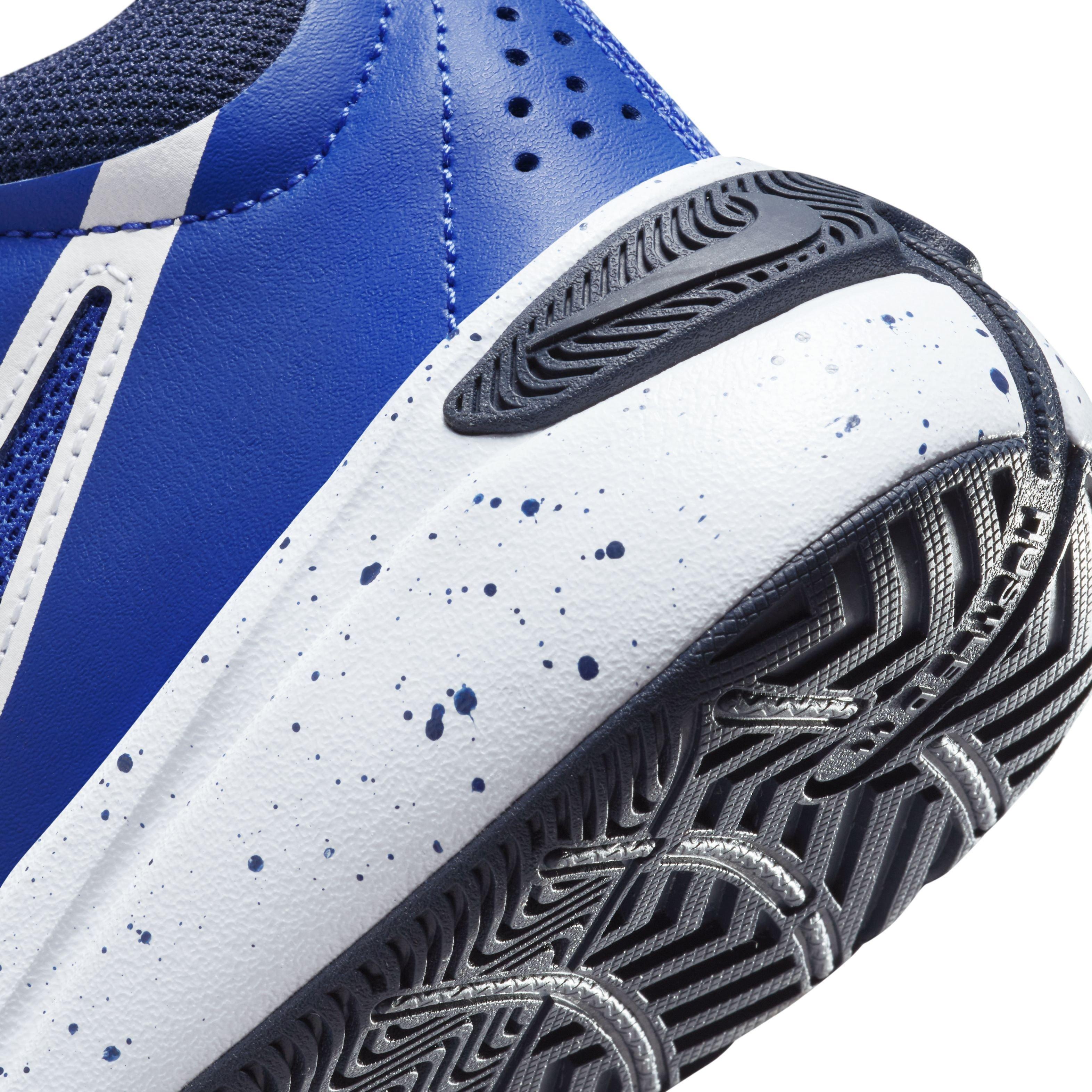 Nike Team Hustle D 11 Grade School Boys' "Hyper Royal/Obsidian/White/White" Basketball Shoe