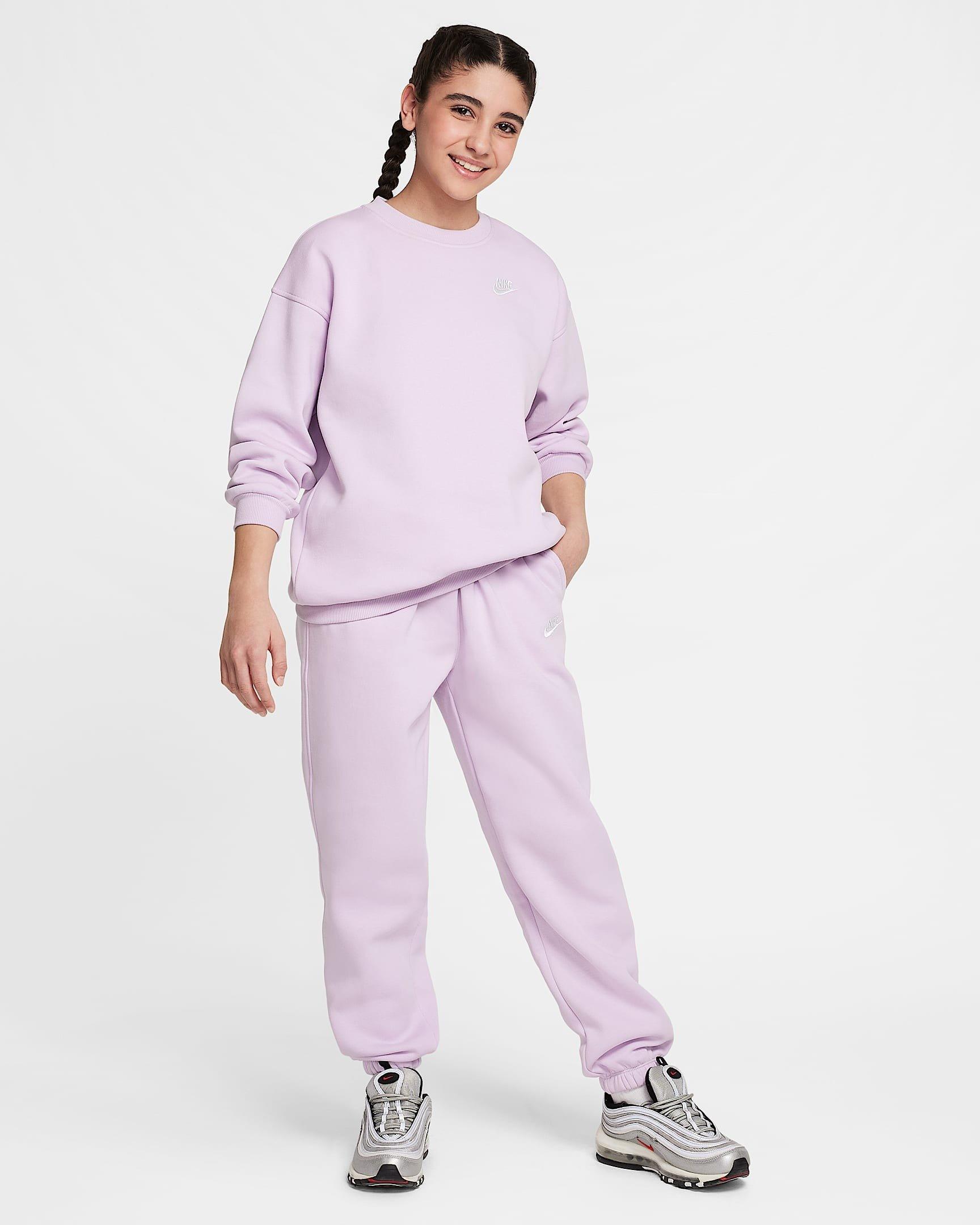 Nike Sportswear Club Fleece LBR Big Girls' Loose Pants
