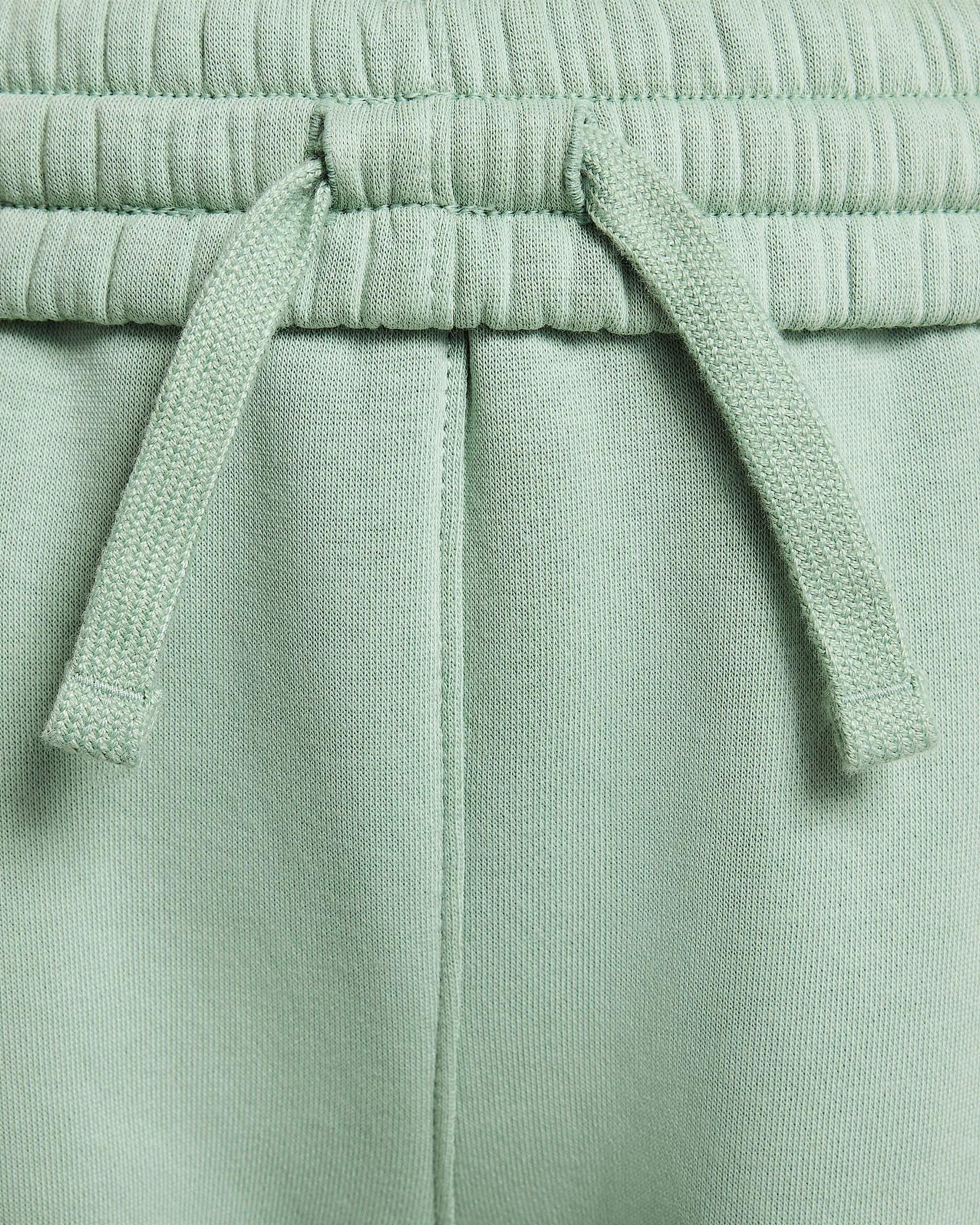 Nike Big Girls' Sportswear Club Fleece LBR Loose Pants - GREEN Thumbnail View 3