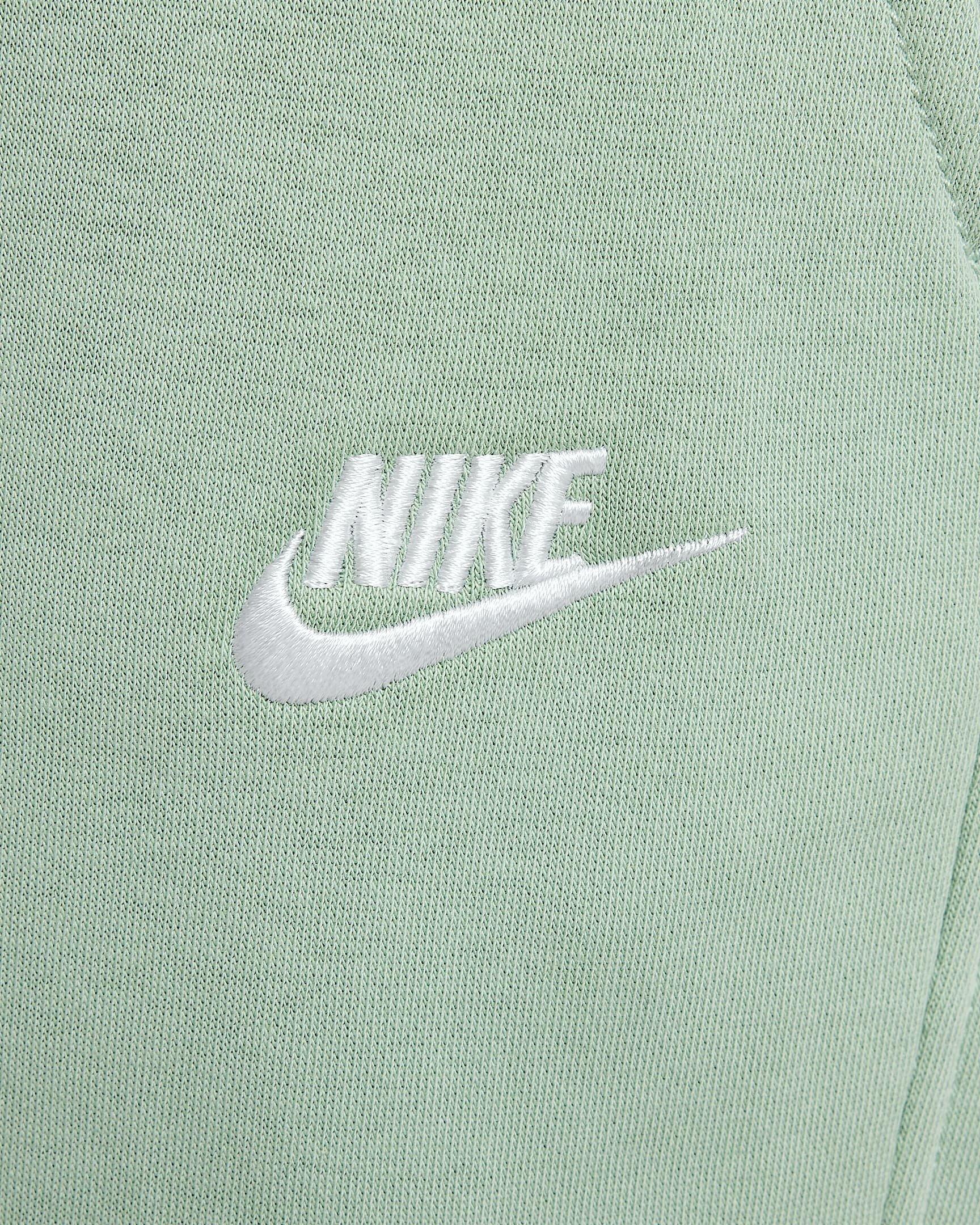 Nike Big Girls' Sportswear Club Fleece LBR Loose Pants - GREEN Thumbnail View 5
