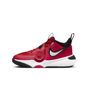 Nike Team Hustle D 11 "Red/Black/White" Grade School Boys' Basketball Shoe