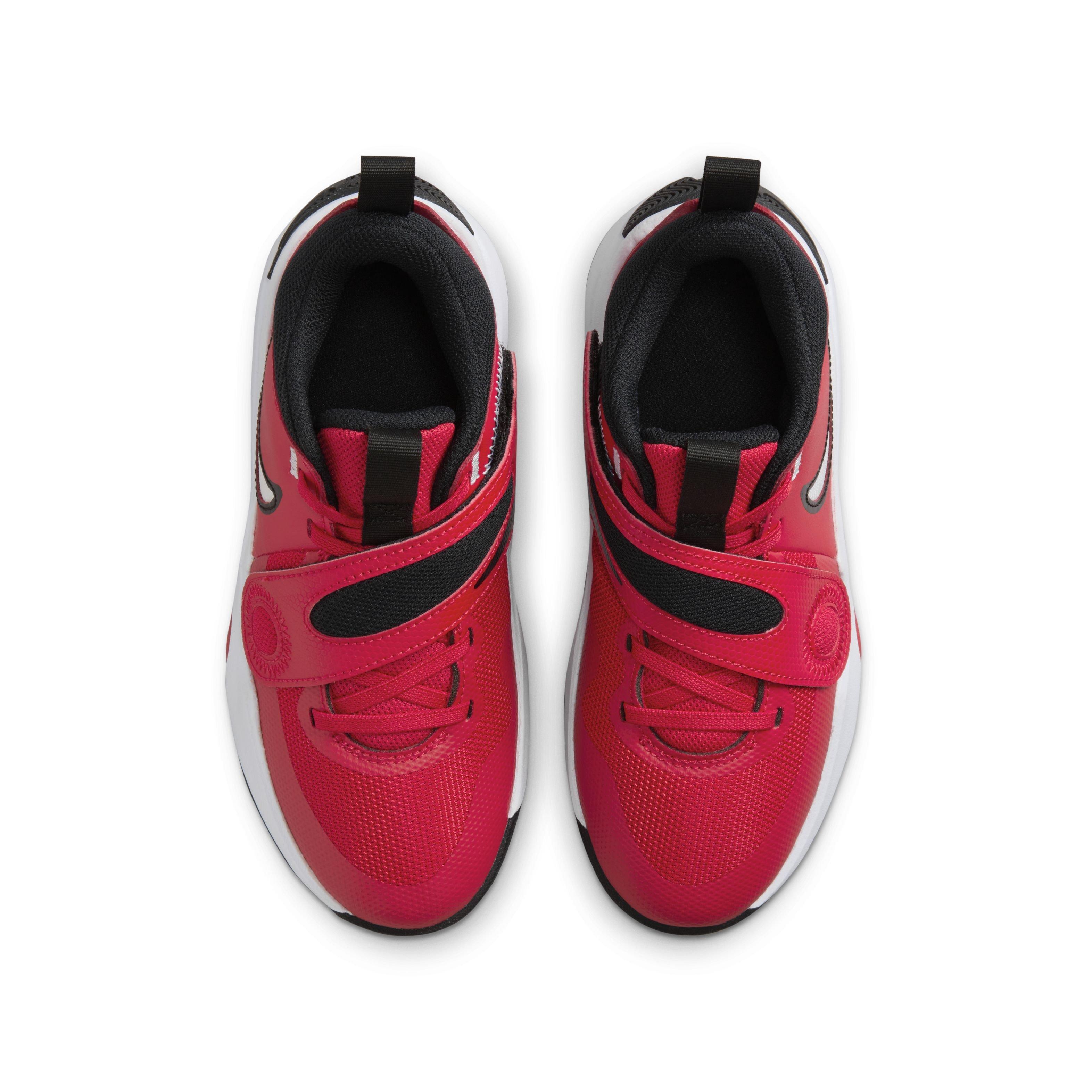 Nike Team Hustle D 11 Grade School Boys' "Red/Black/White" Basketball Shoe