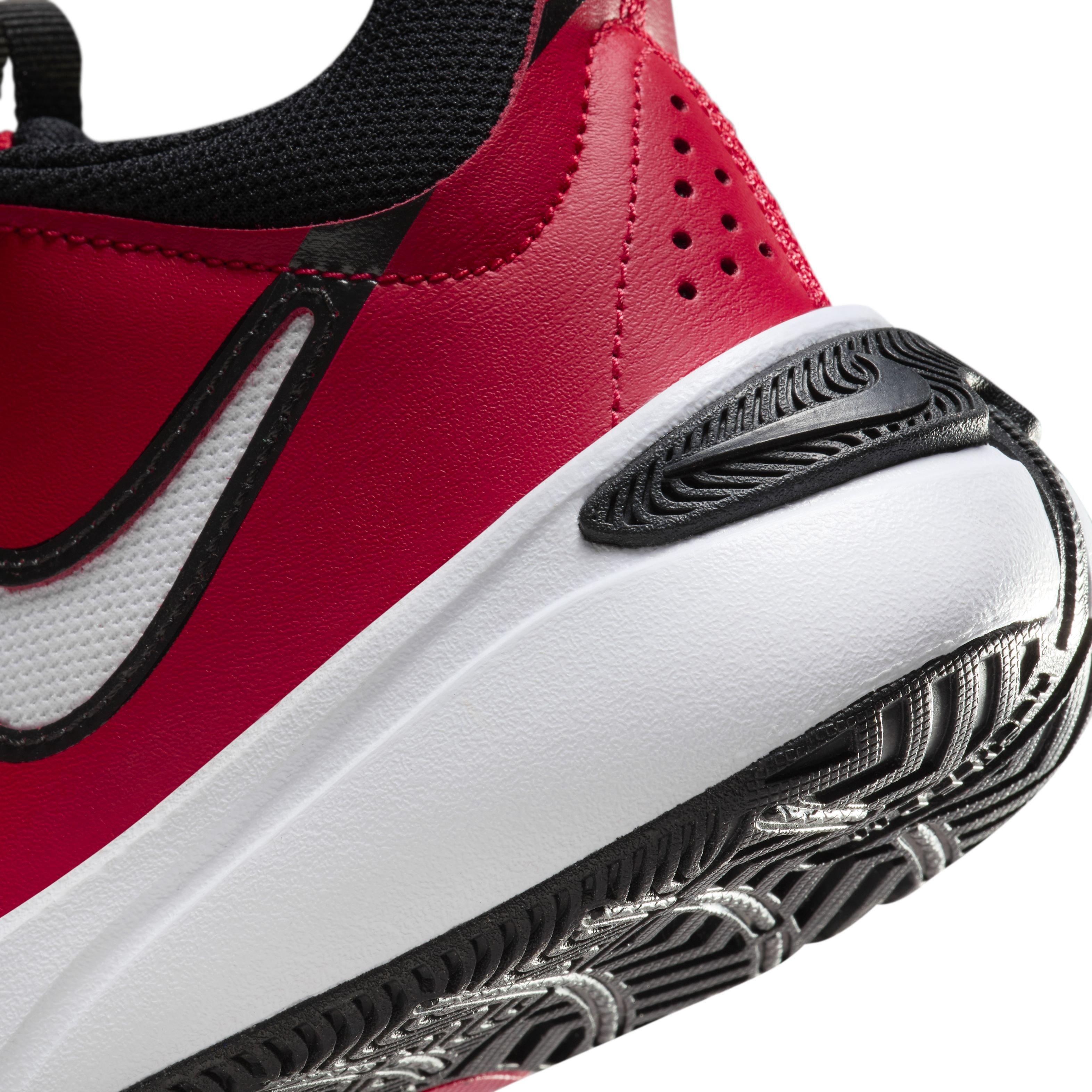 Nike Team Hustle D 11 Grade School Boys' "Red/Black/White" Basketball Shoe