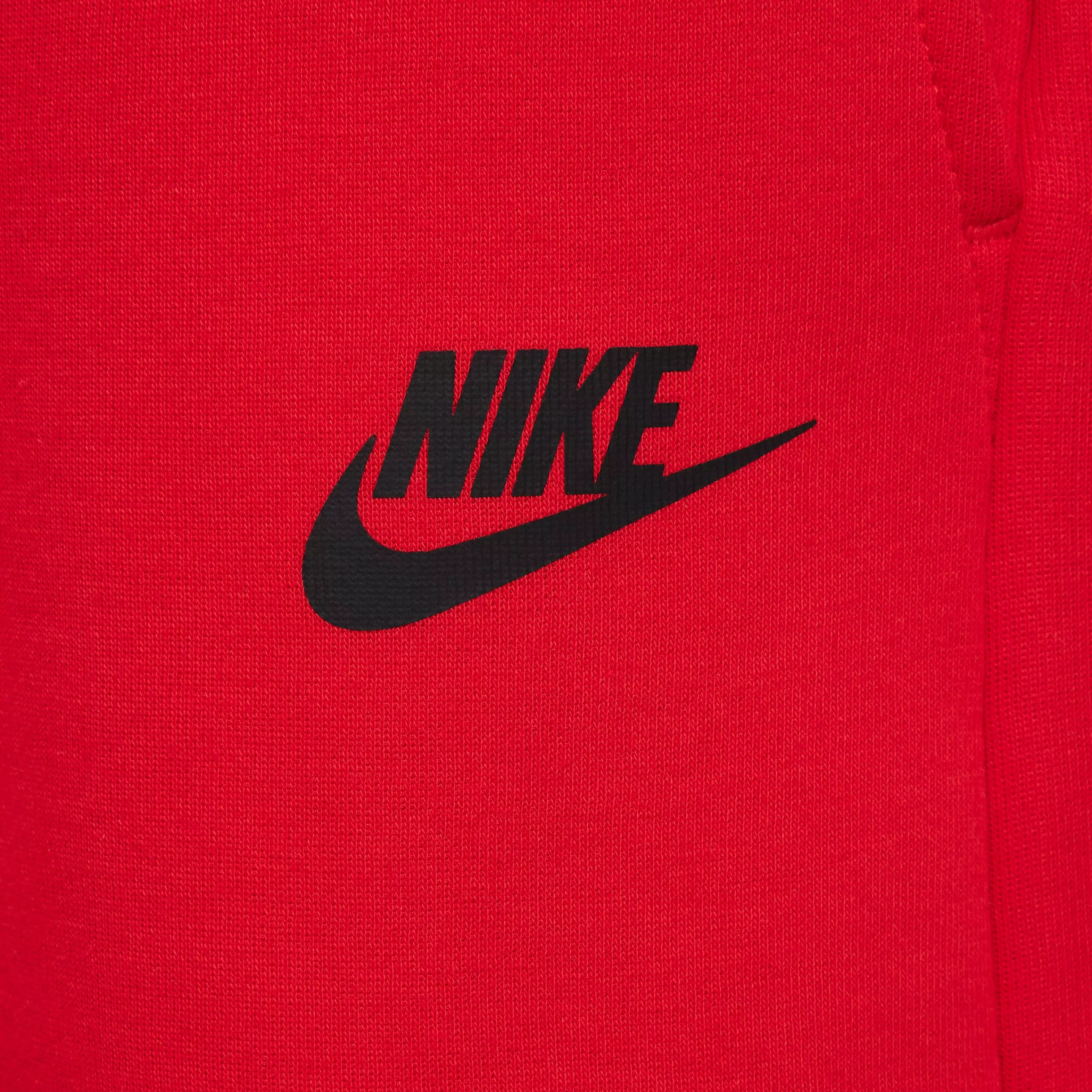 Nike Big Boys' Sportswear Tech Fleece Shorts - RED