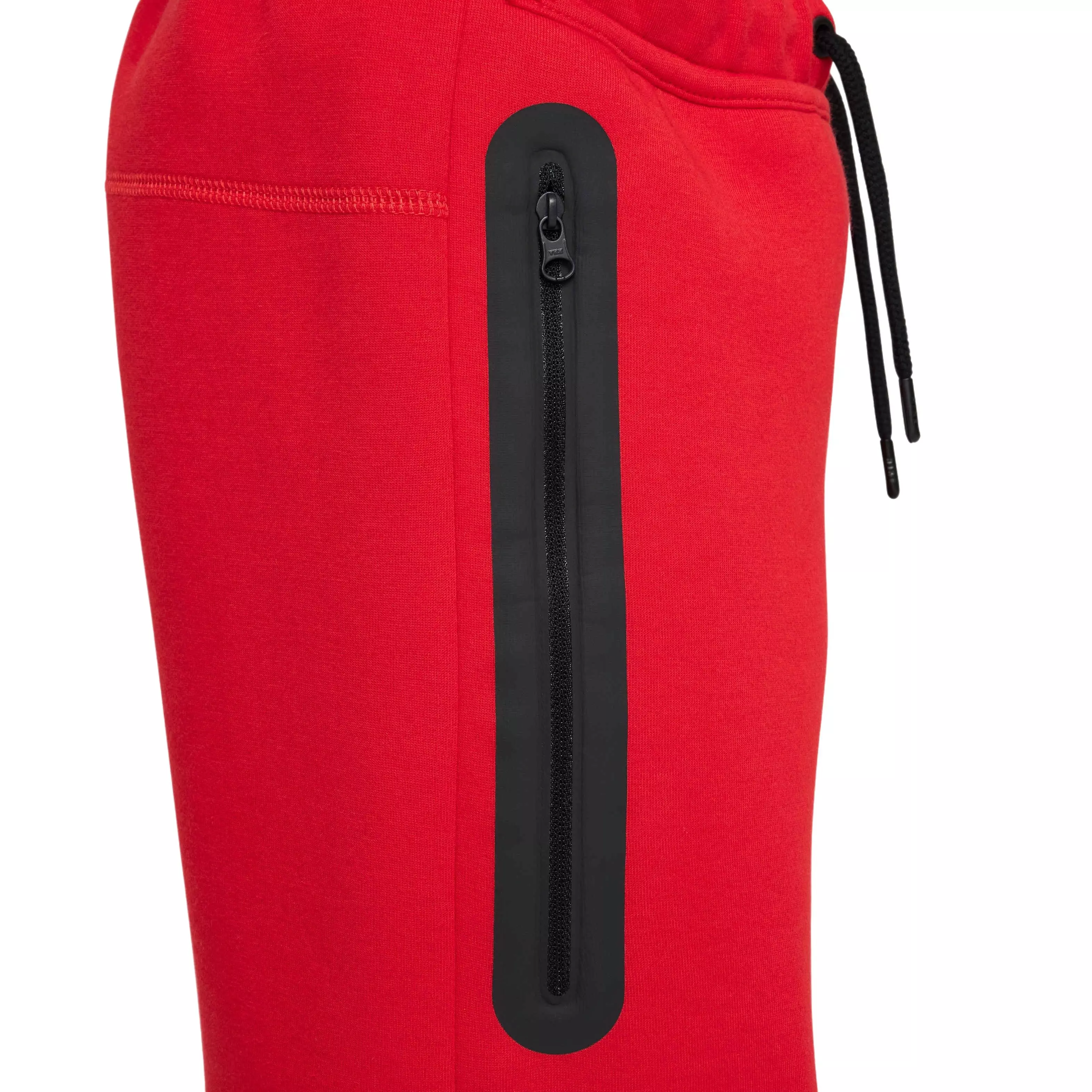 Nike Big Boys' Sportswear Tech Fleece Shorts - RED