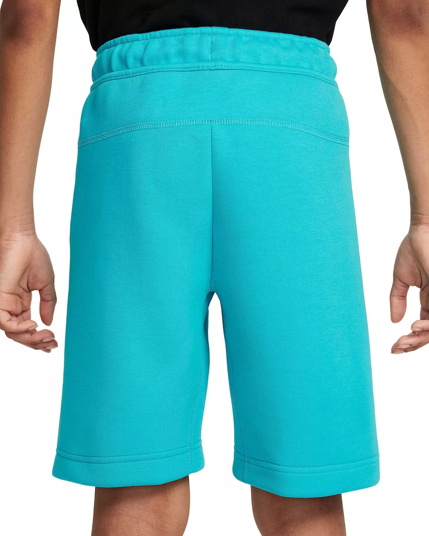 Nike Big Boys' Sportswear Tech Fleece Shorts - TURQUOISE 