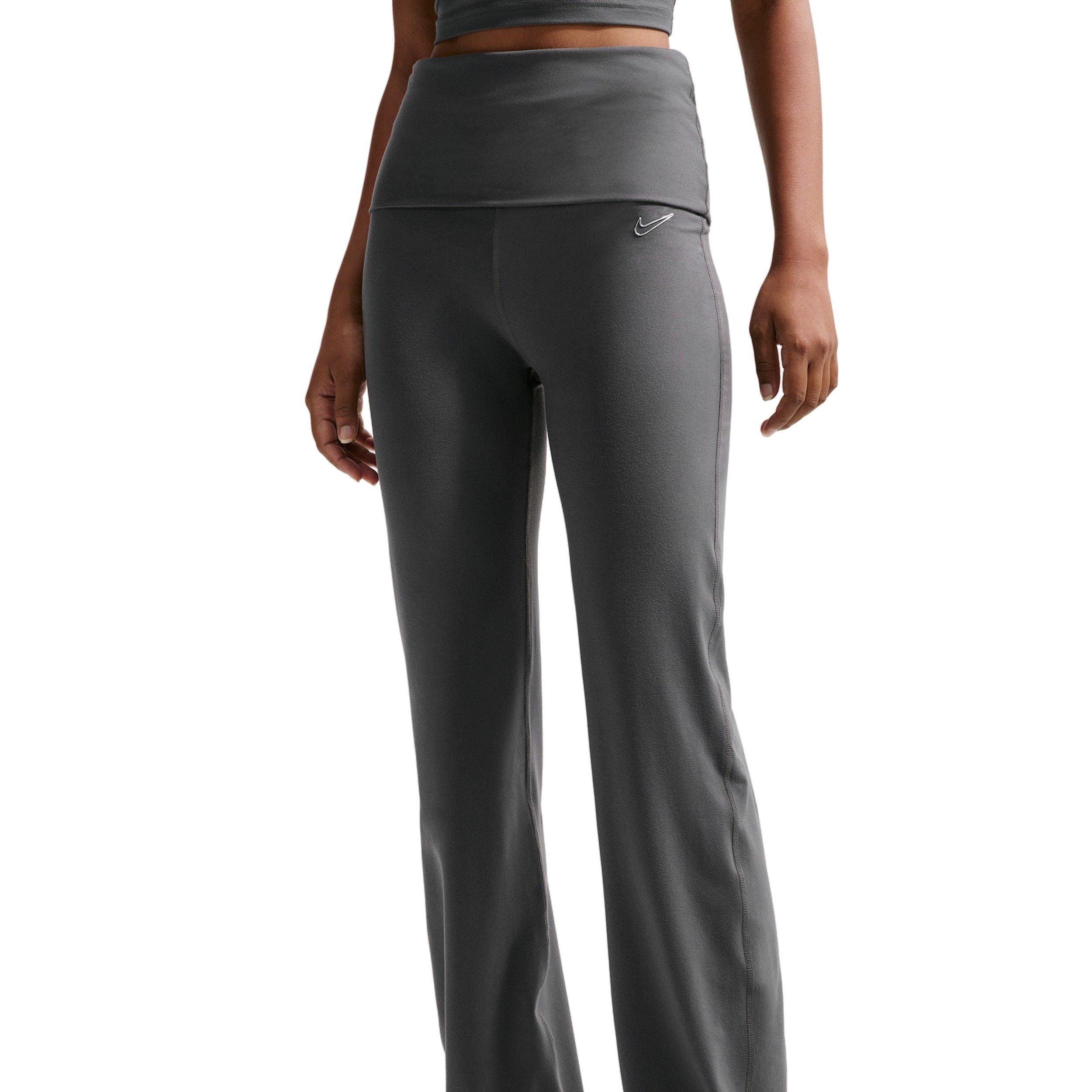 Nike Women's Sportswear Flared Pants - Grey - GREY Thumbnail View 1