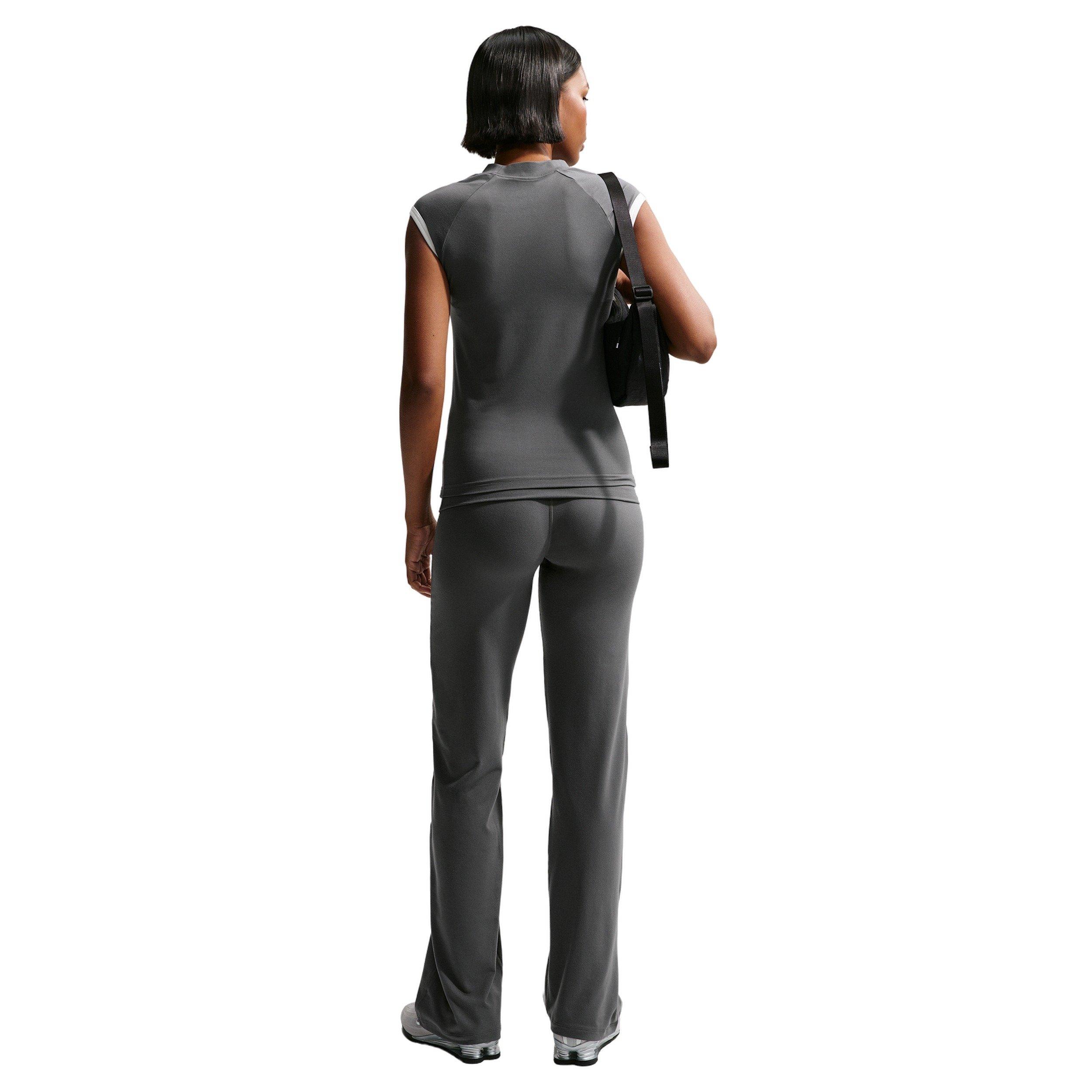 Nike Women's Sportswear Flared Pants -Grey - GREY Thumbnail View 5