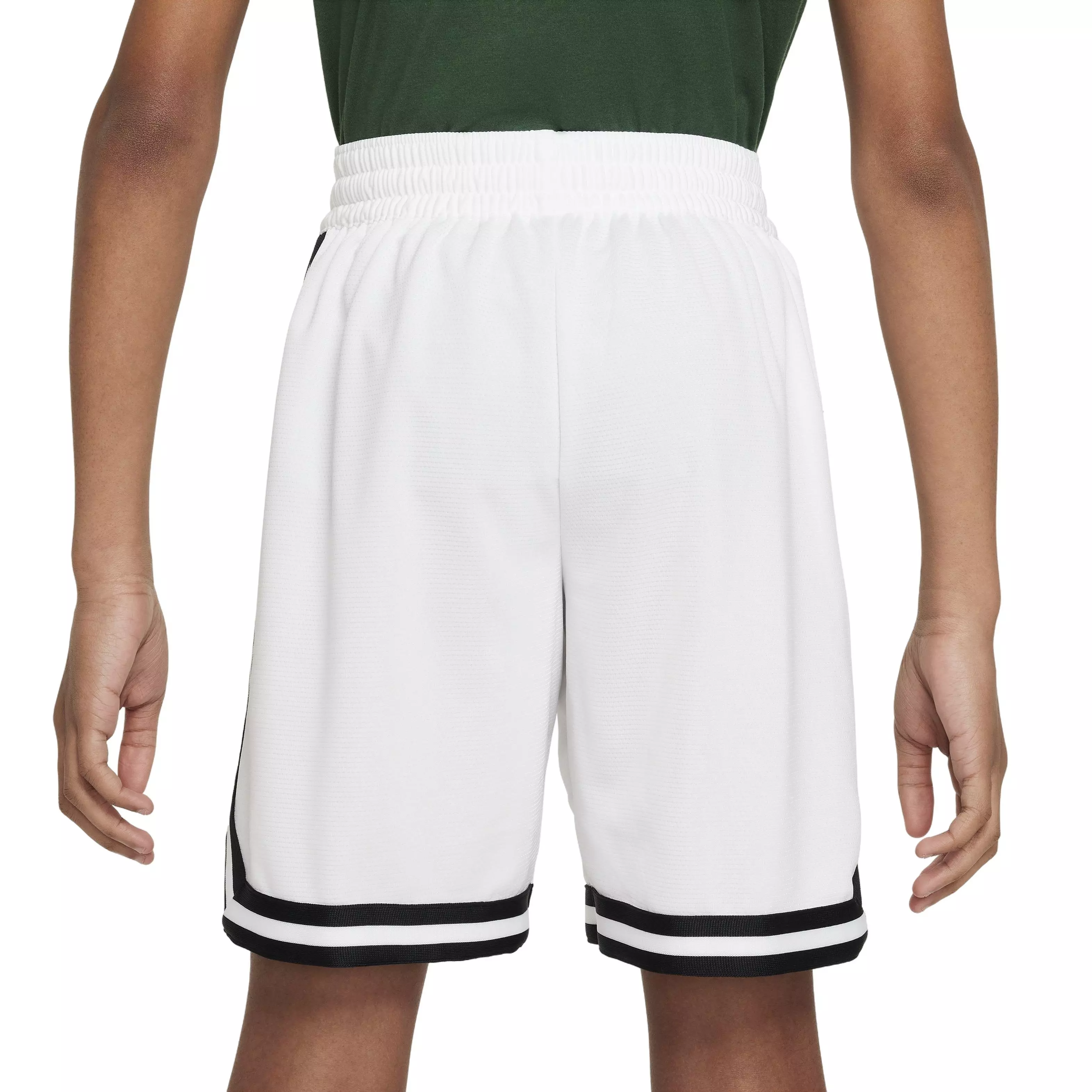 Nike Big Boys' Dri-FIT DNA 24 Basketball Shorts - WHITE