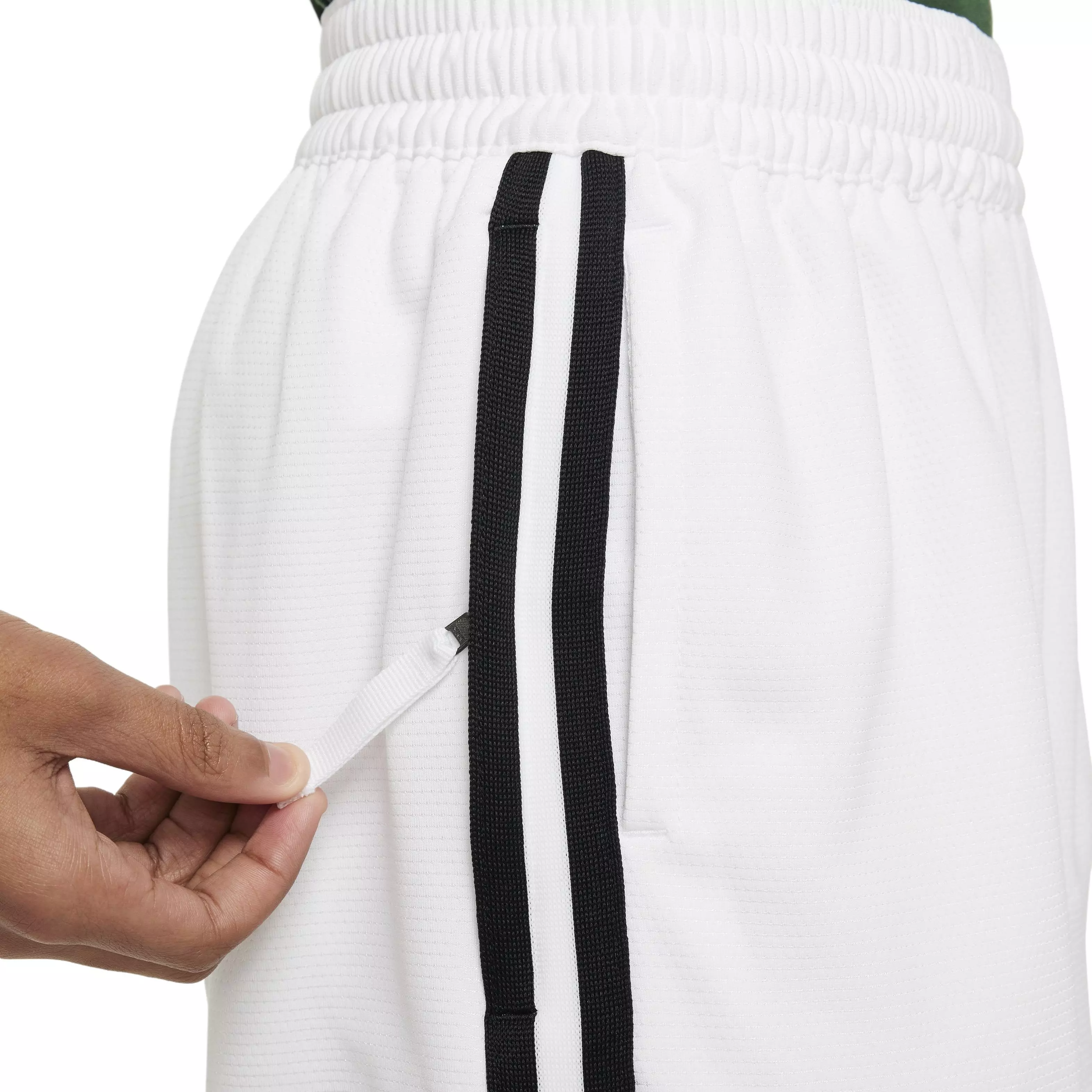Nike Big Boys' Dri-FIT DNA 24 Basketball Shorts - WHITE