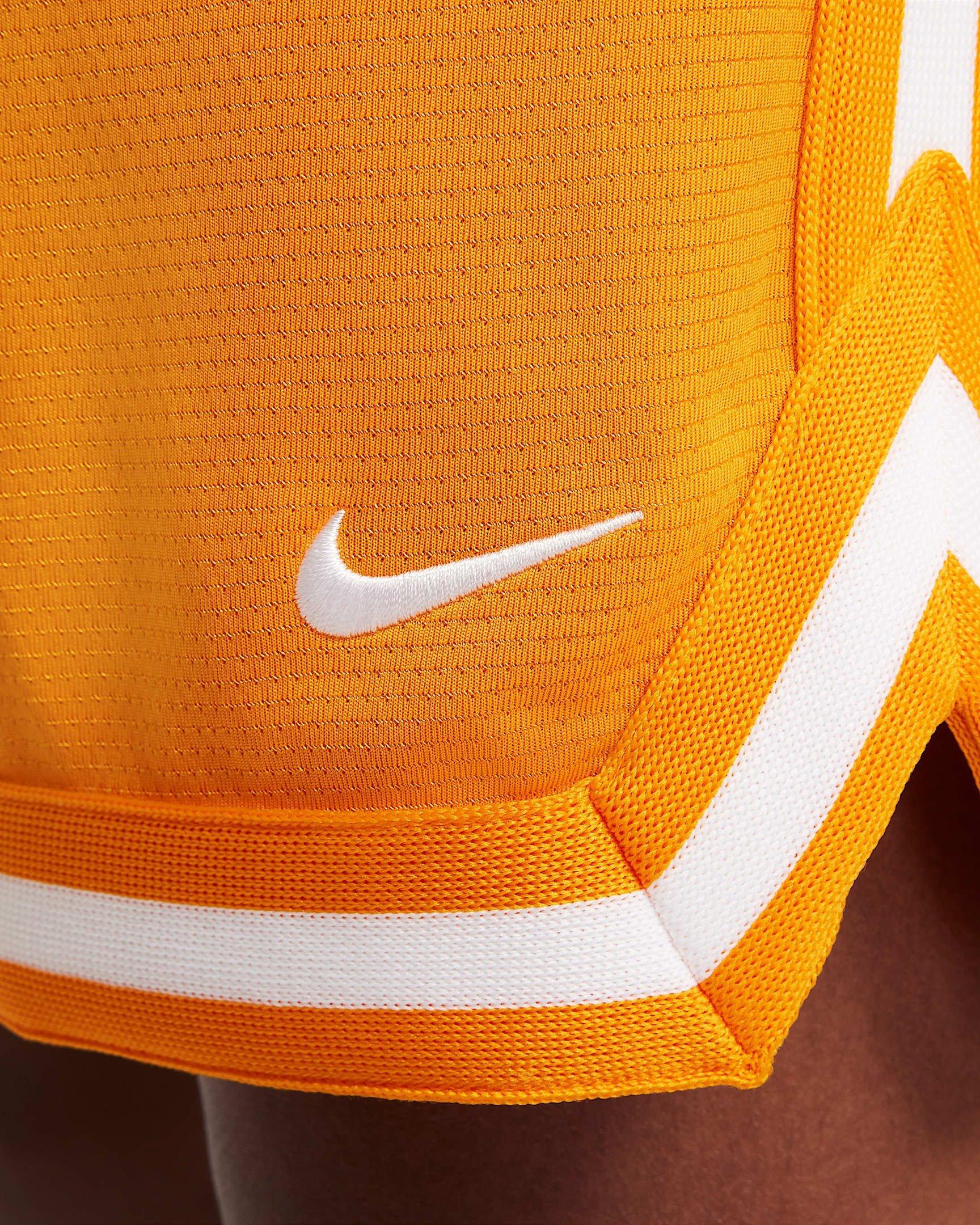 Nike Big Boys' Dri-FIT DNA 24 Basketball Shorts - ORANGE Thumbnail View 6