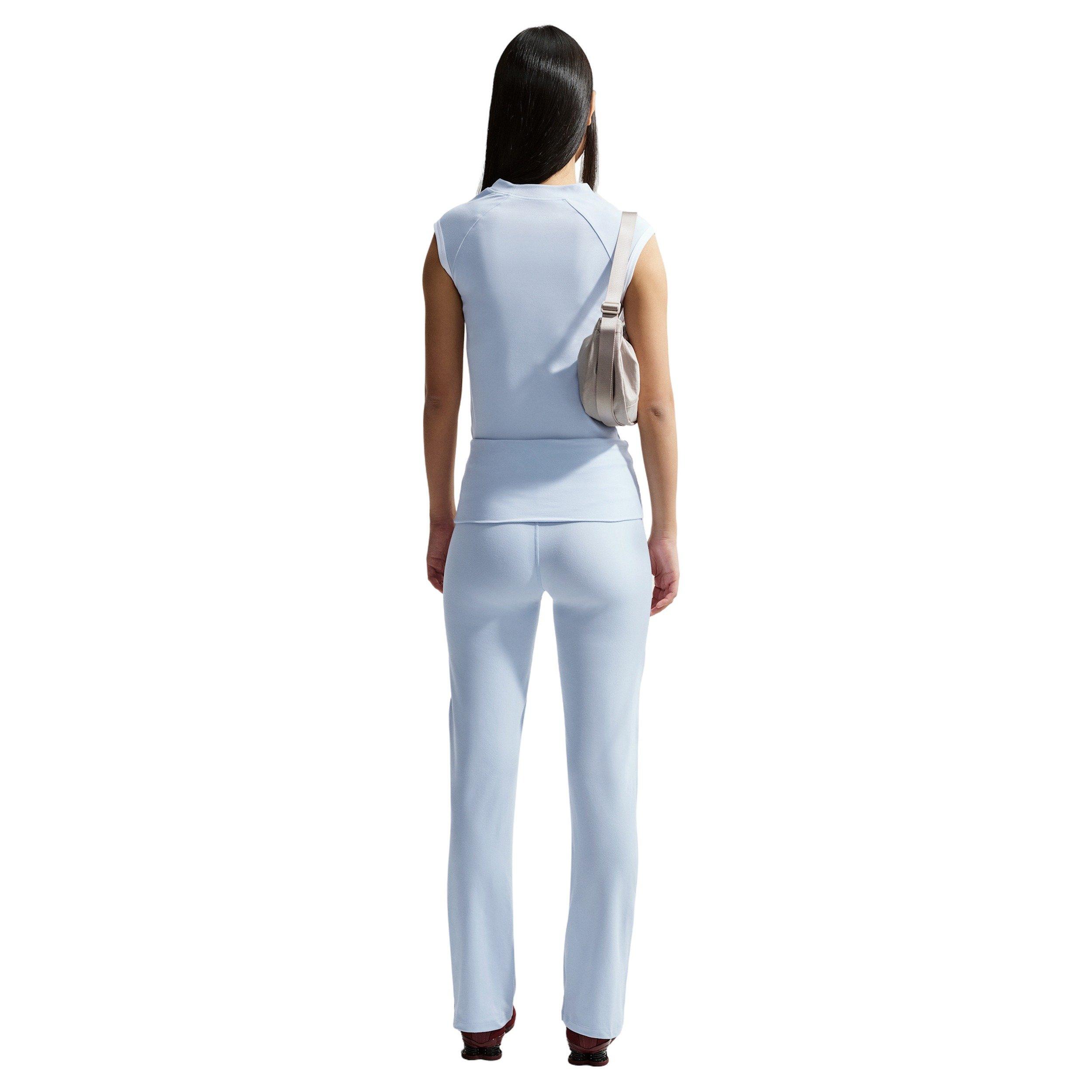 Nike Women's Sportswear Flared Pants - Blue - BLUE Thumbnail View 6