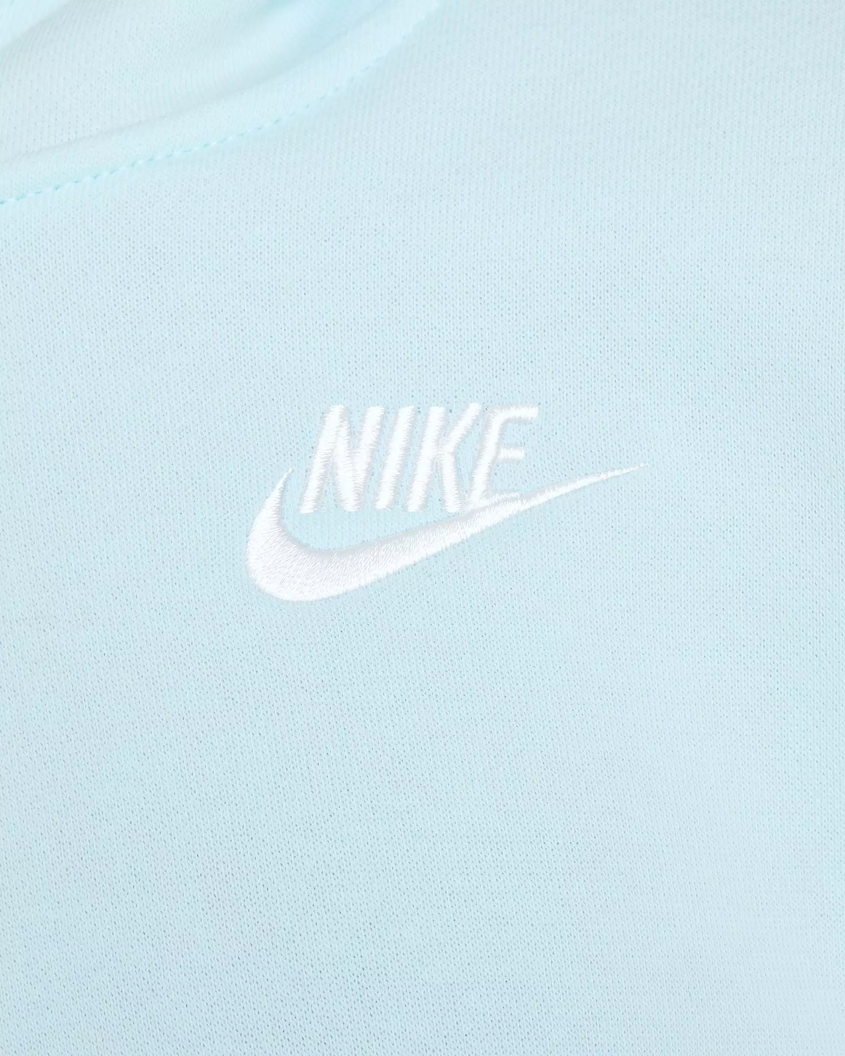 Nike Big Girls' Sportswear Club Fleece Oversized Pullover Hoodie -Blue - BLUE